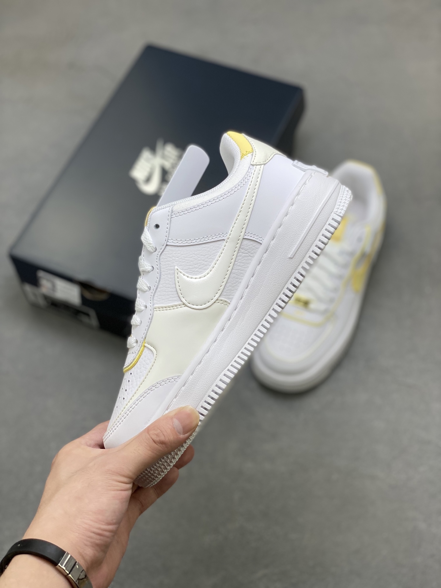 Nike Air Force 1 '07 Low White/Yellow Casual Sneakers CI0919-122 4 i1752595319831 4608 0 2