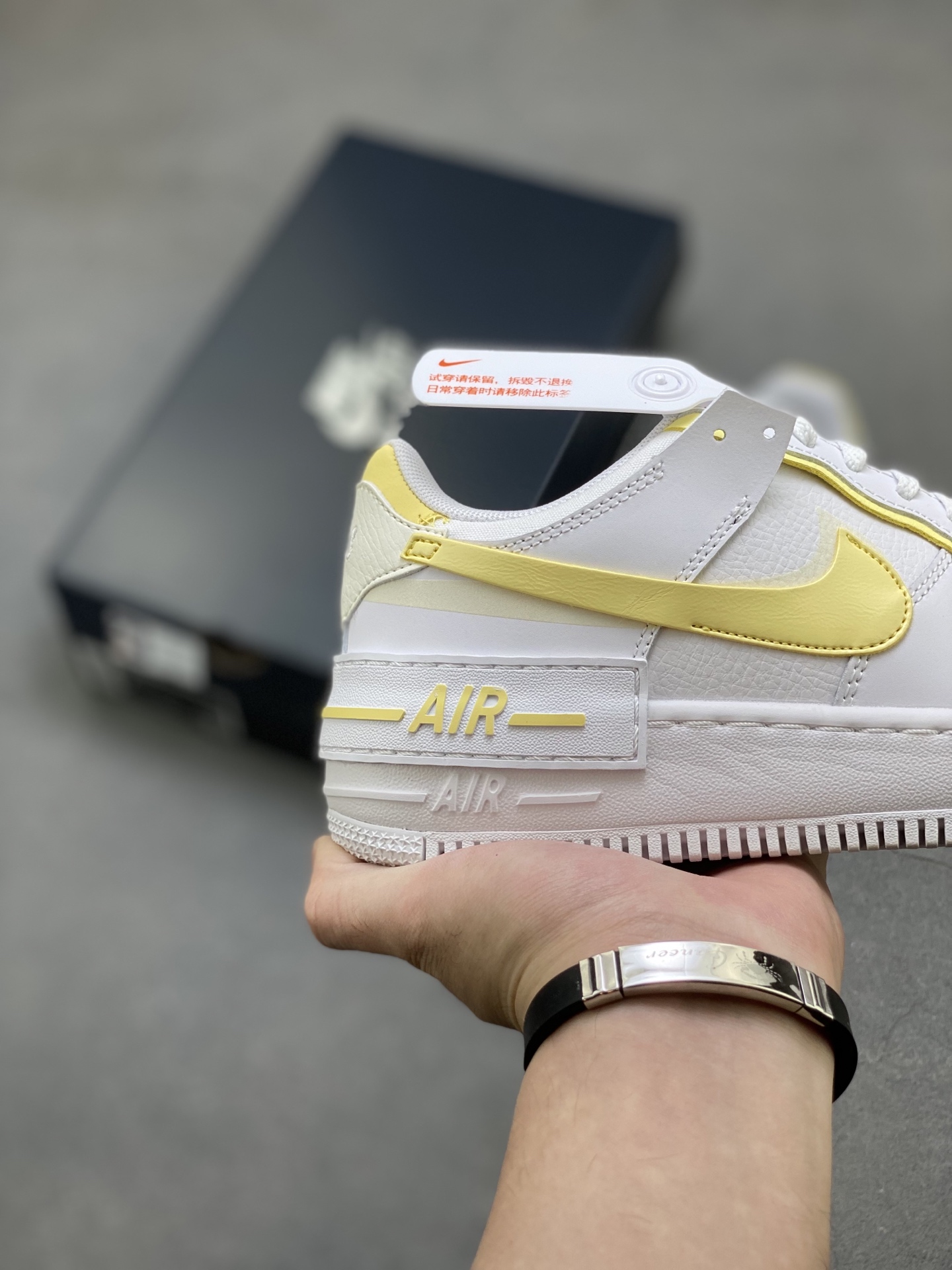 Nike Air Force 1 '07 Low White/Yellow Casual Sneakers CI0919-122 6 i1752595319938 851 0 4