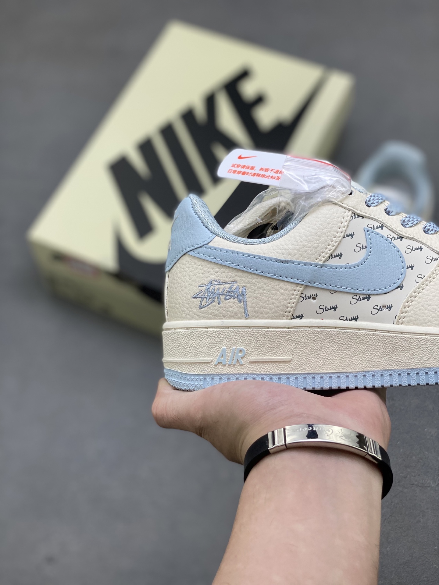 Nike Air Force 1 '07 Low Sneakers - Cream/Blue - Limited Edition 6 i1752595367972 1233 0 4