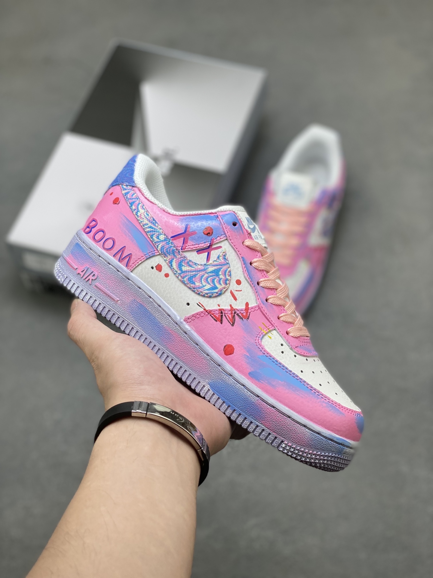 Nike Air Force 1 '07 Low Custom Sneakers - Limited Edition, All-Day Comfort 2 i1752681911839 3941 0 0