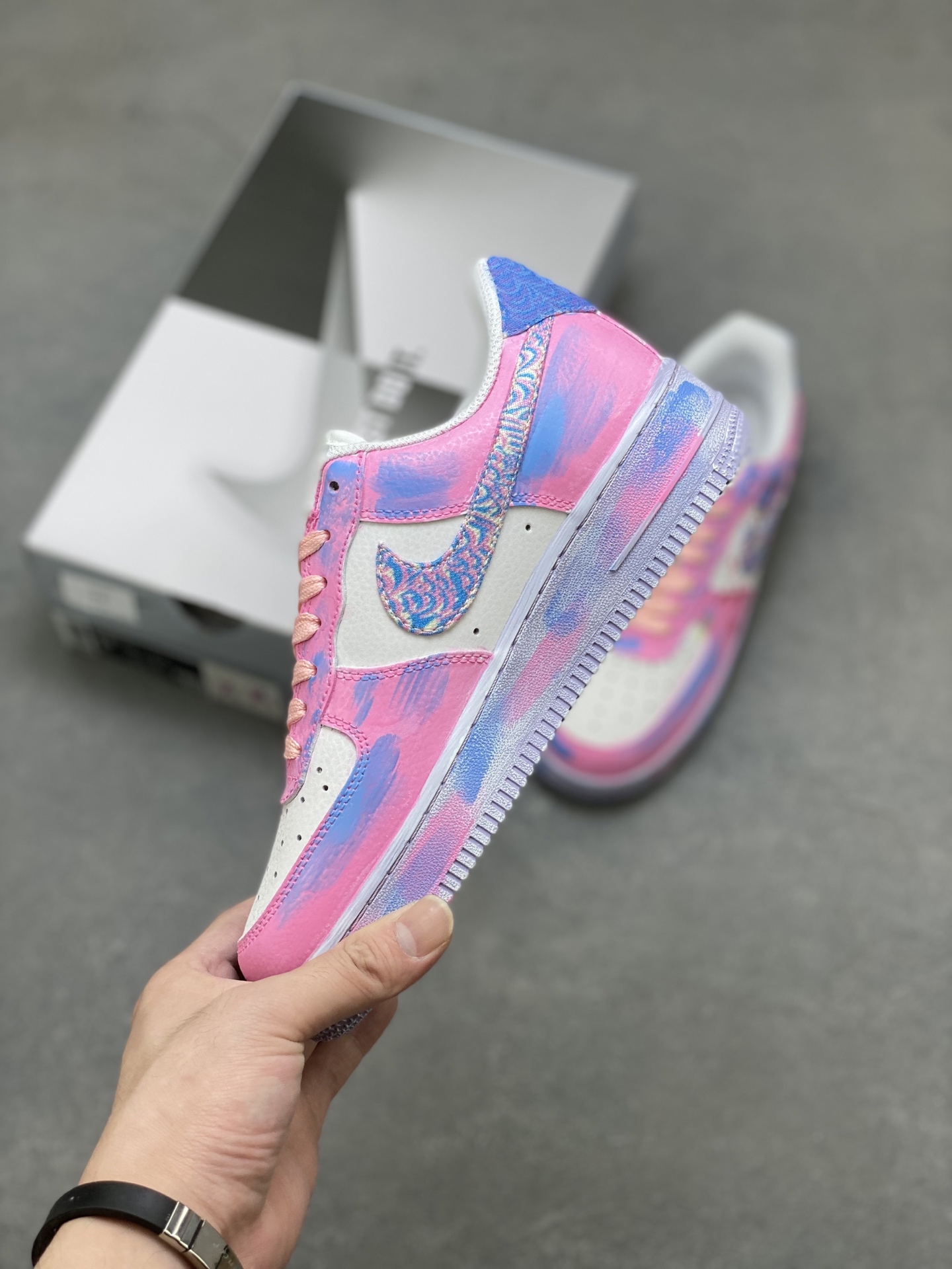 Nike Air Force 1 '07 Low Custom Sneakers - Limited Edition, All-Day Comfort 4 i1752681911864 5314 0 2
