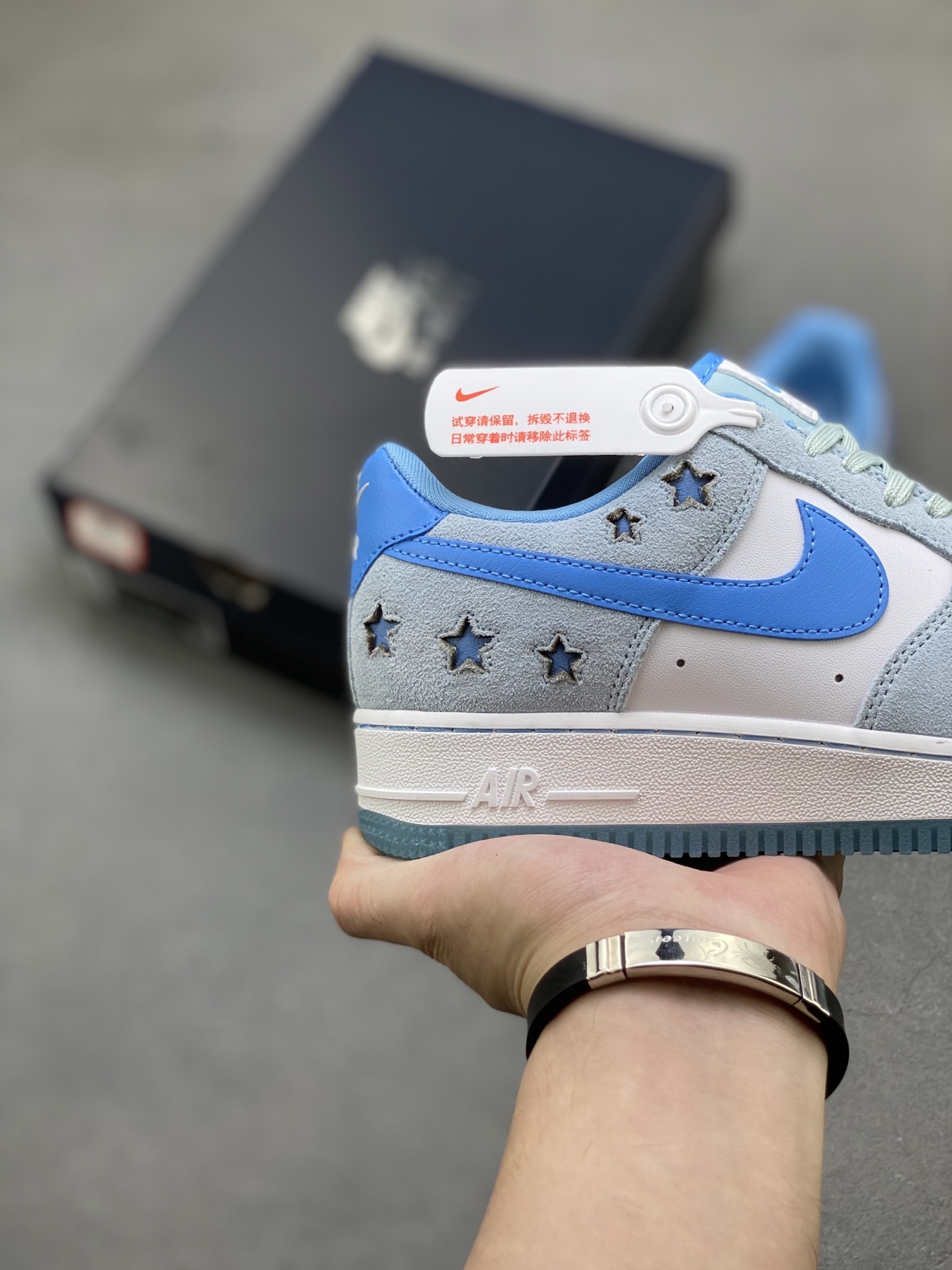 Nike Air Force 1 '07 Low Blue Star Casual Sneakers HQ8051-400 6 i1752681960648 4389 0 4