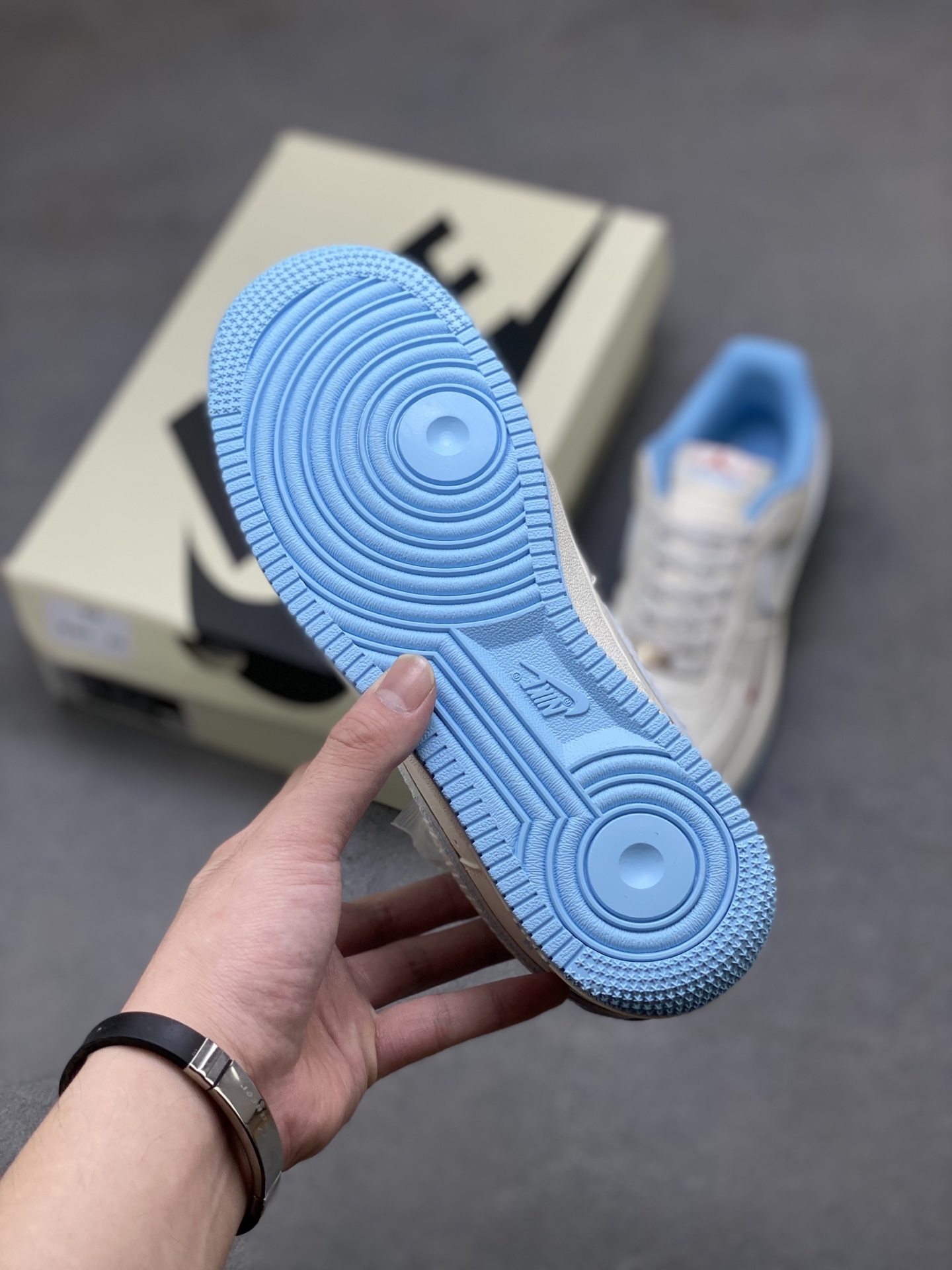 Nike Air Force 1 '07 Low White/Blue Casual Sneakers CS5288-029 7 i1752682313632 2462 0 5