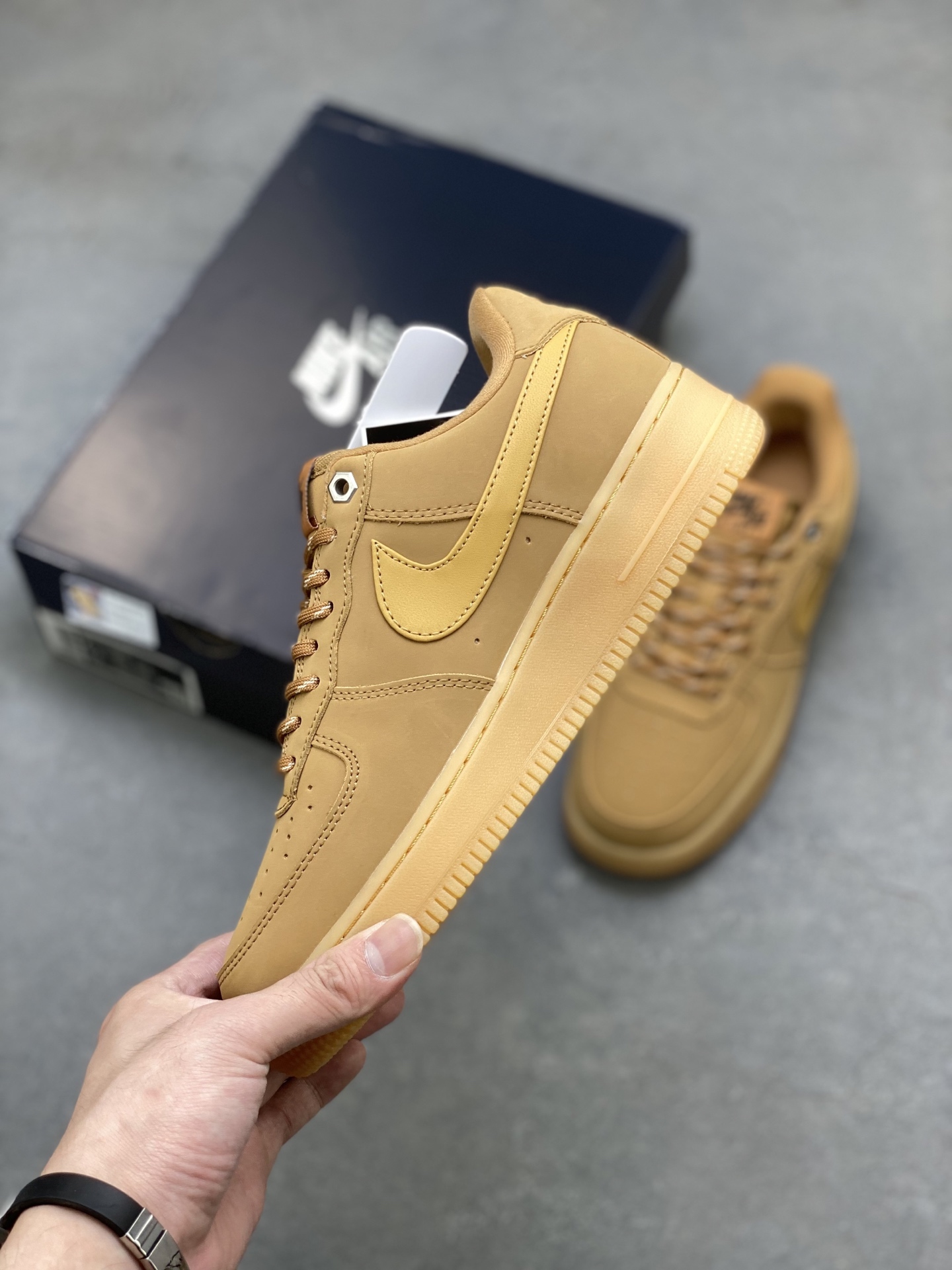 Nike Air Force 1 Low Wheat Mocha CJ9179-200 - Iconic Style, Superior Comfort 4 i1752855587241 120 0 2