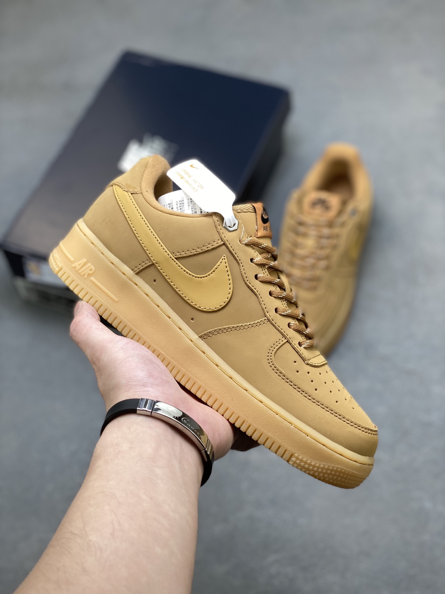 Nike Air Force 1 Low Wheat Mocha CJ9179-200 - Iconic Style, Superior Comfort 2 i1752855590296 6465 0 0