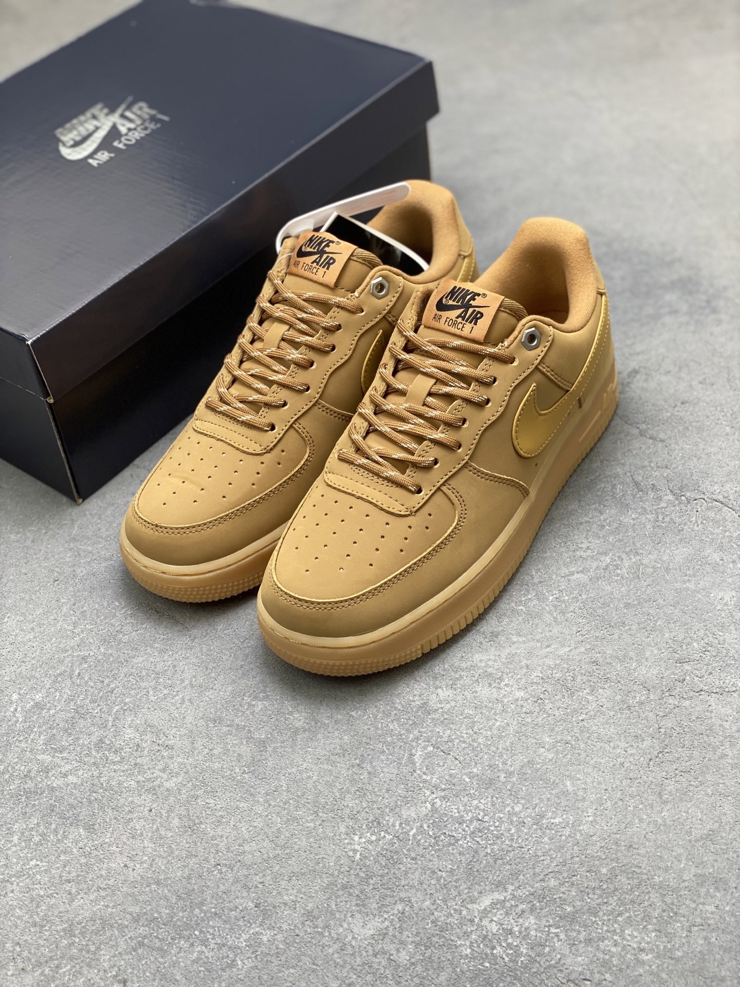 Nike Air Force 1 Low Wheat Mocha CJ9179-200 - Iconic Style, Superior Comfort 9 i1752855590342 5285 0 7