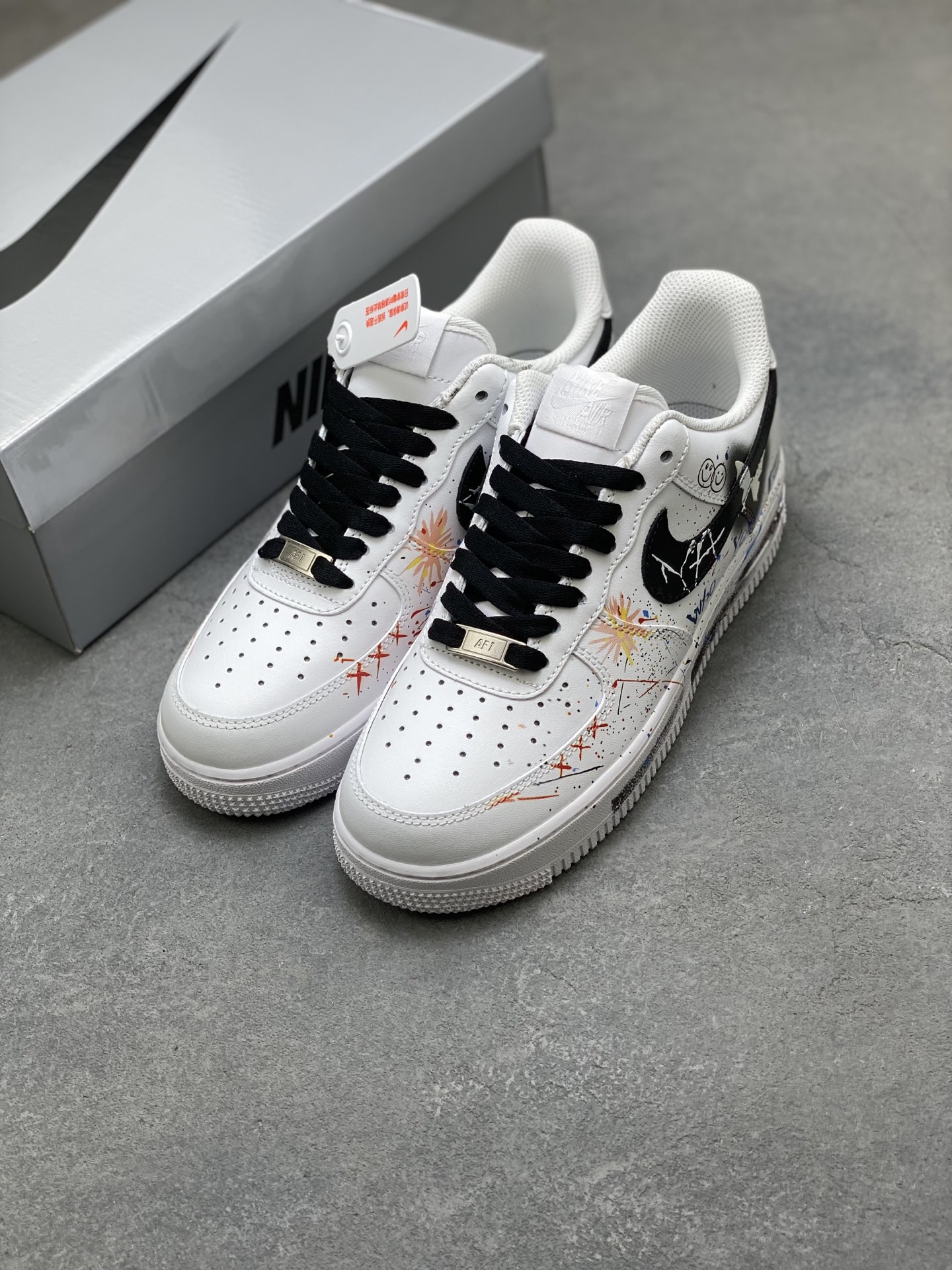Nike Air Force 1 '07 Low Sneakers - Limited Edition, Artistic Design 9 i1752945656547 7571 0 7