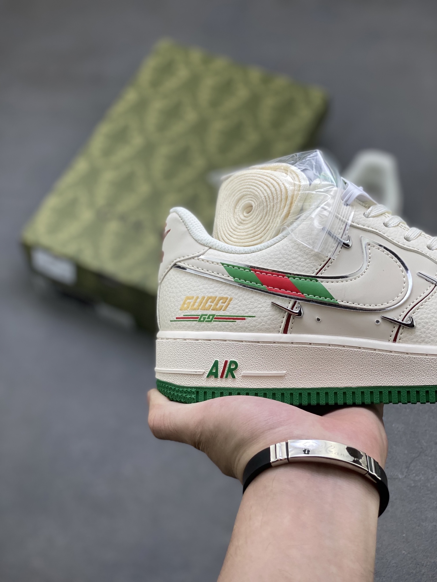 Nike Air Force 1 Low Gucci Custom Sneakers Designer Limited Edition 6 i1752945808074 963 0 4