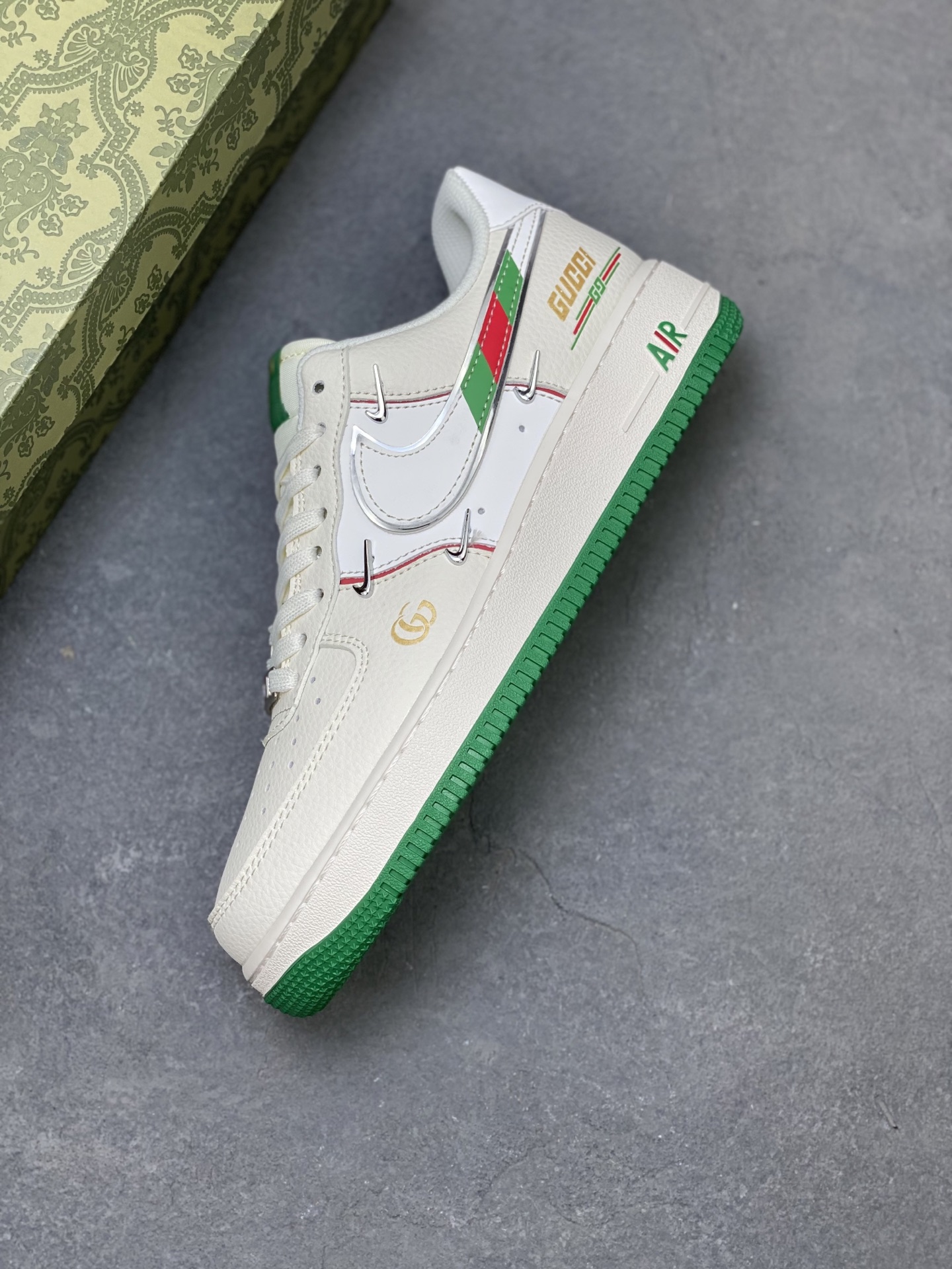 Nike Air Force 1 Low Gucci Custom Sneakers Designer Limited Edition 8 i1752945808215 755 0 6