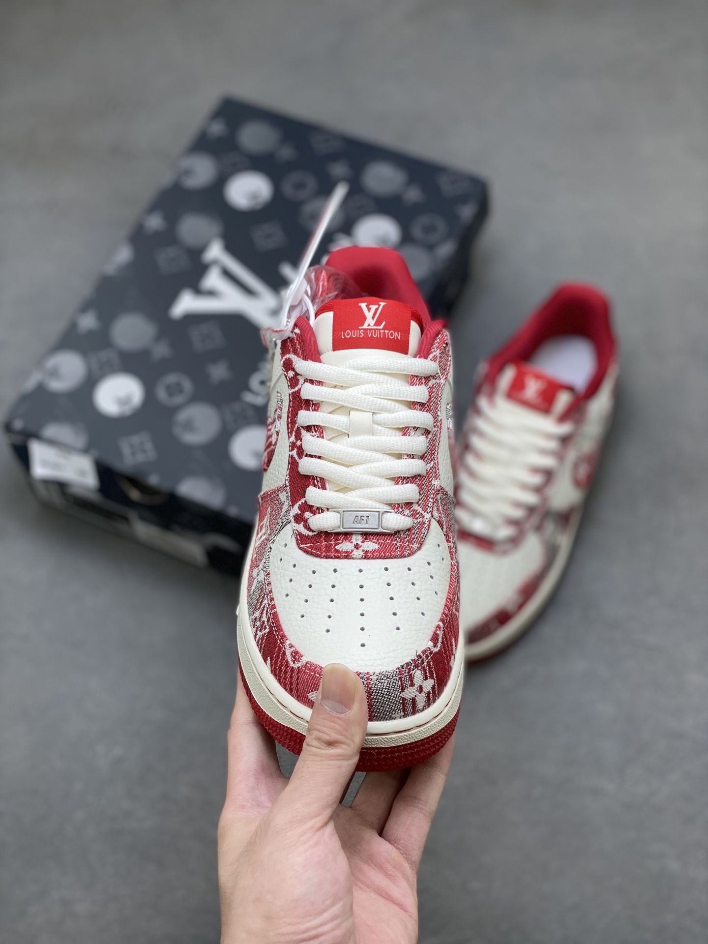 Nike Air Force 1 '07 Low Louis Vuitton Custom Sneakers - Limited Edition 3 i1753027211691 363 0 1