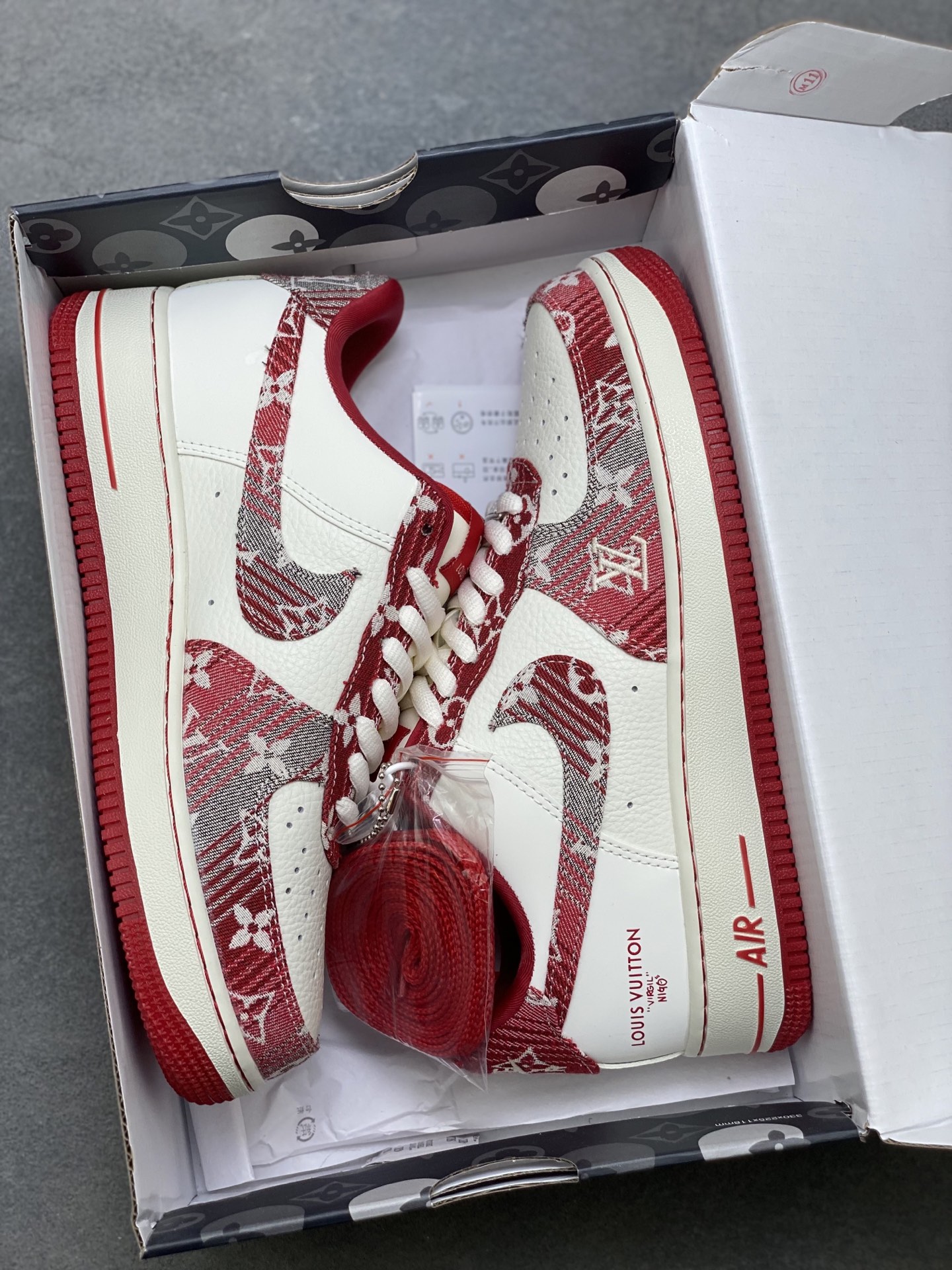 Nike Air Force 1 '07 Low Louis Vuitton Custom Sneakers - Limited Edition 10 i1753027212067 8636 0 8