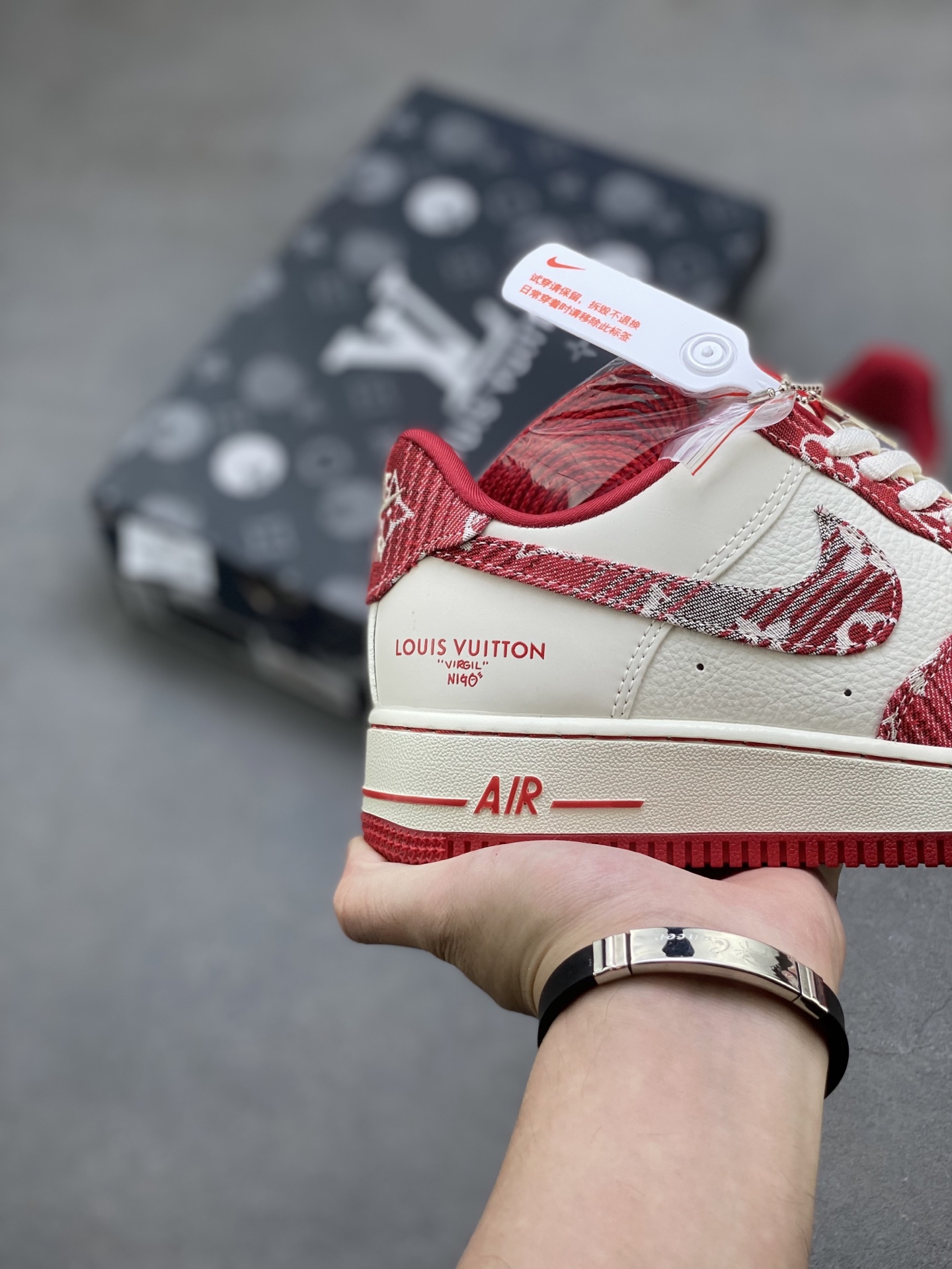 Nike Air Force 1 '07 Low Louis Vuitton Custom Sneakers - Limited Edition 6 i1753027214769 2261 0 4