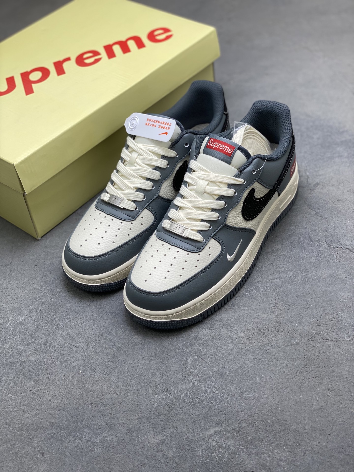 Nike Air Force 1 '07 Low Gray Sneakers Limited Edition 9 i1753027300021 3527 0 7