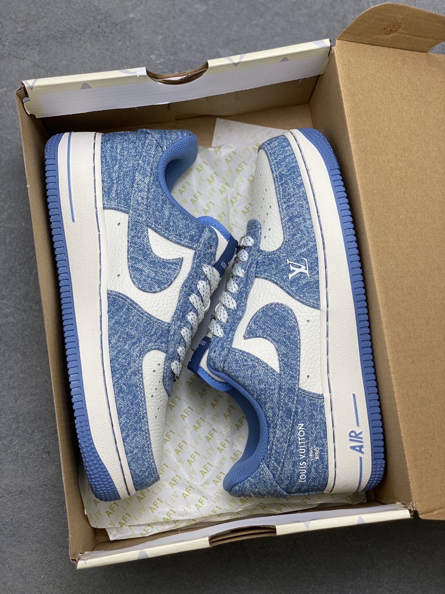 Nike Air Force 1 Low Louis Vuitton Custom Sneakers - Limited Edition 10 i1753372787383 677 0 8