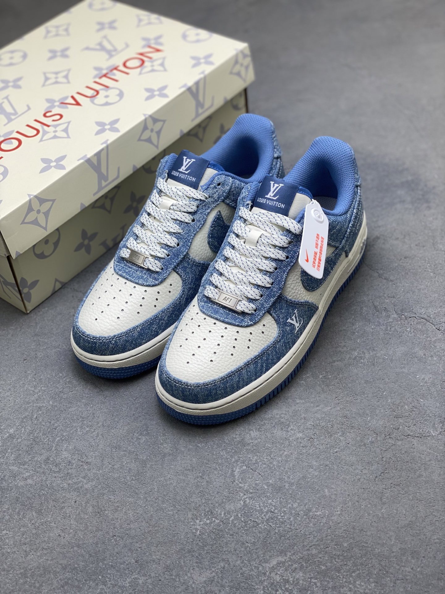 Nike Air Force 1 Low Louis Vuitton Custom Sneakers - Limited Edition 9 i1753372790571 9992 0 7
