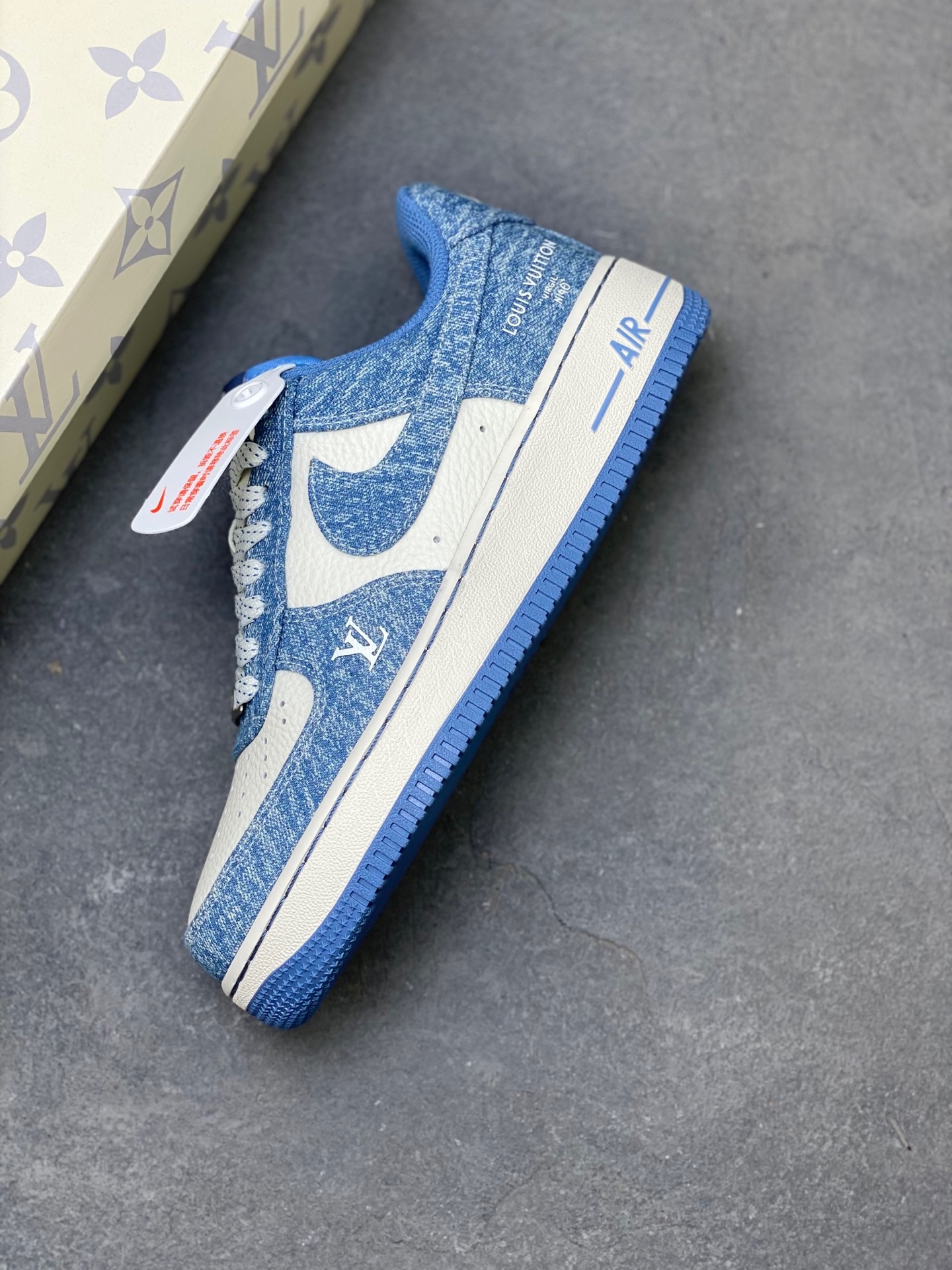 Nike Air Force 1 Low Louis Vuitton Custom Sneakers - Limited Edition 8 i1753372821363 9375