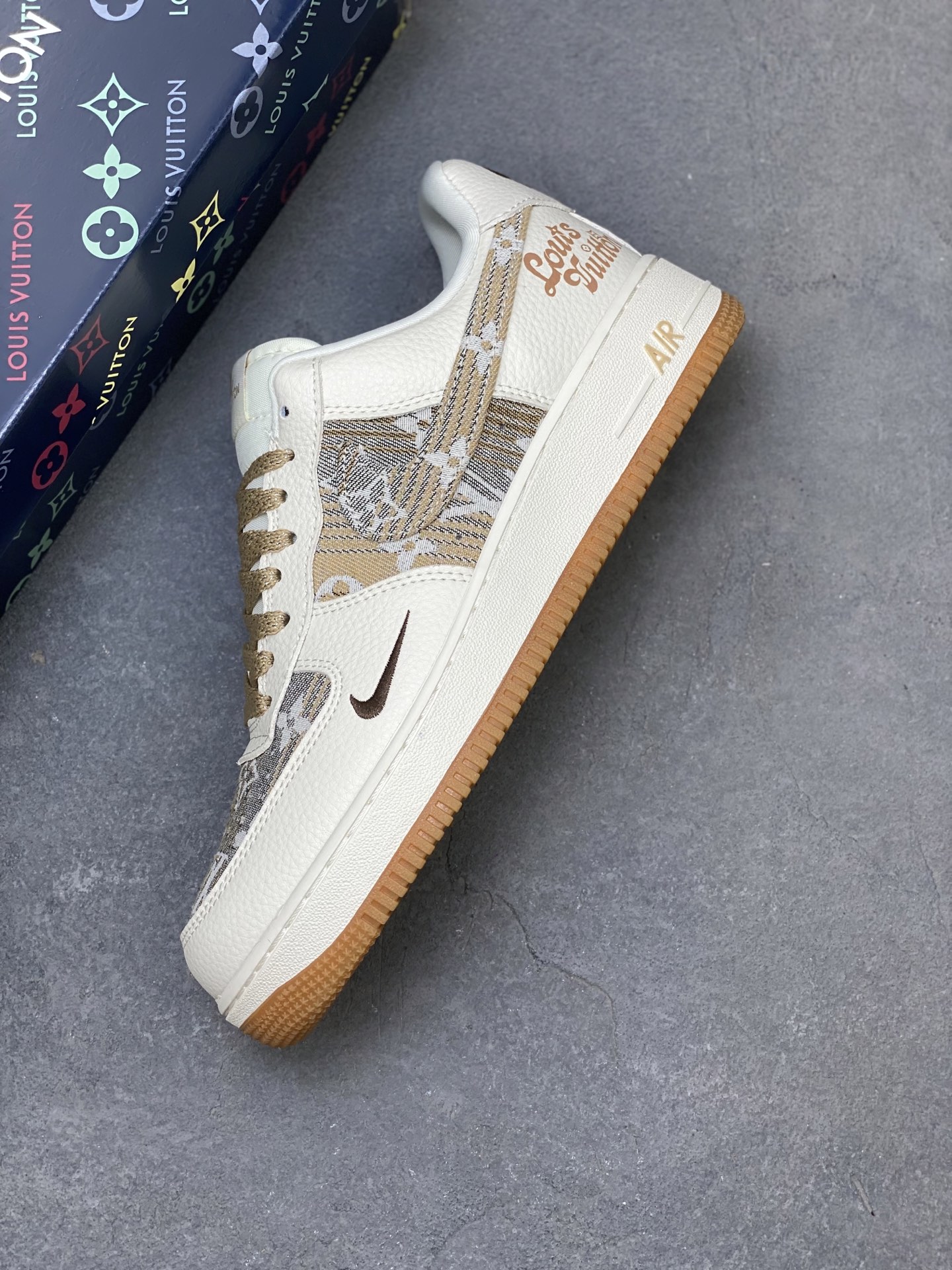 Nike Air Force 1 '07 Low Louis Vuitton Custom Sneakers - Limited Edition 8 i1753372940947 2445 0 6