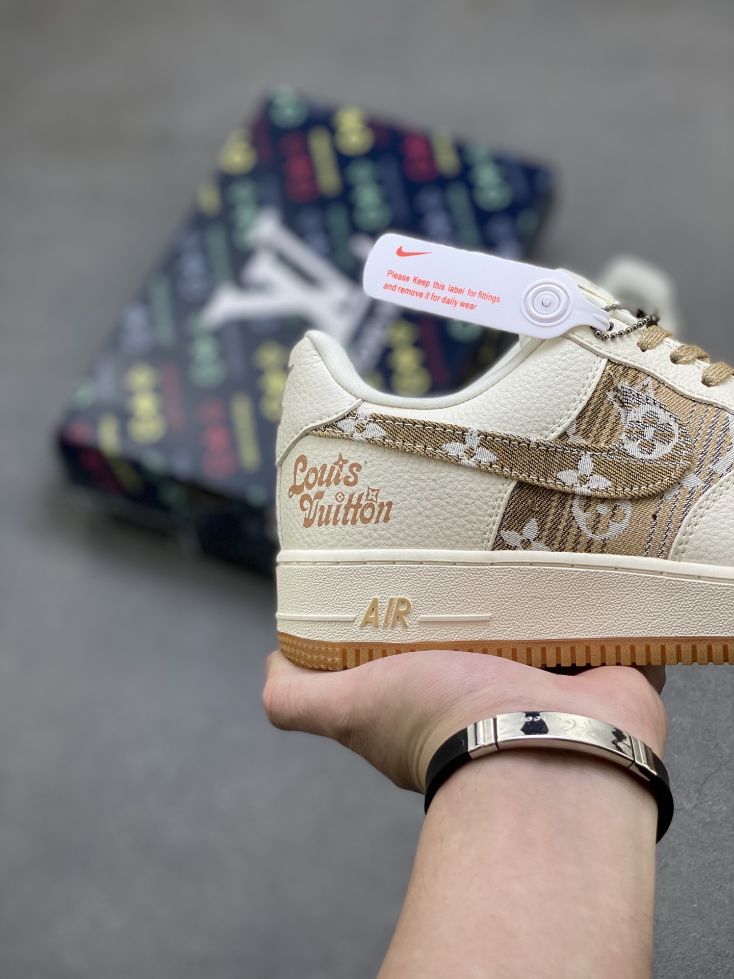 Nike Air Force 1 '07 Low Louis Vuitton Custom Sneakers - Limited Edition 6 i1753372943433 8470 0 4