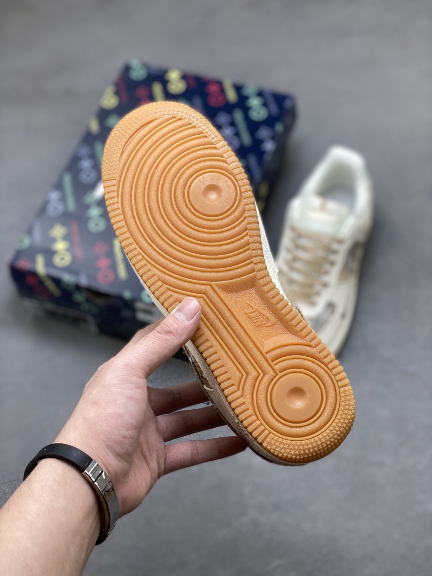 Nike Air Force 1 '07 Low Louis Vuitton Custom Sneakers - Limited Edition 7 i1753372943544 9600 0 5