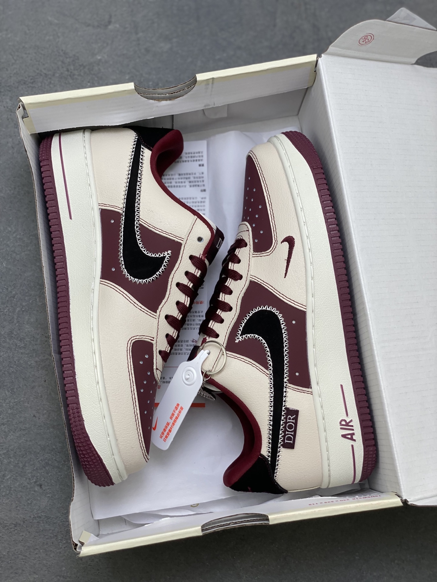 Nike Air Force 1 '07 Low Burgundy Sneakers Designer Collaboration 10 i1753545882741 6233 0 8