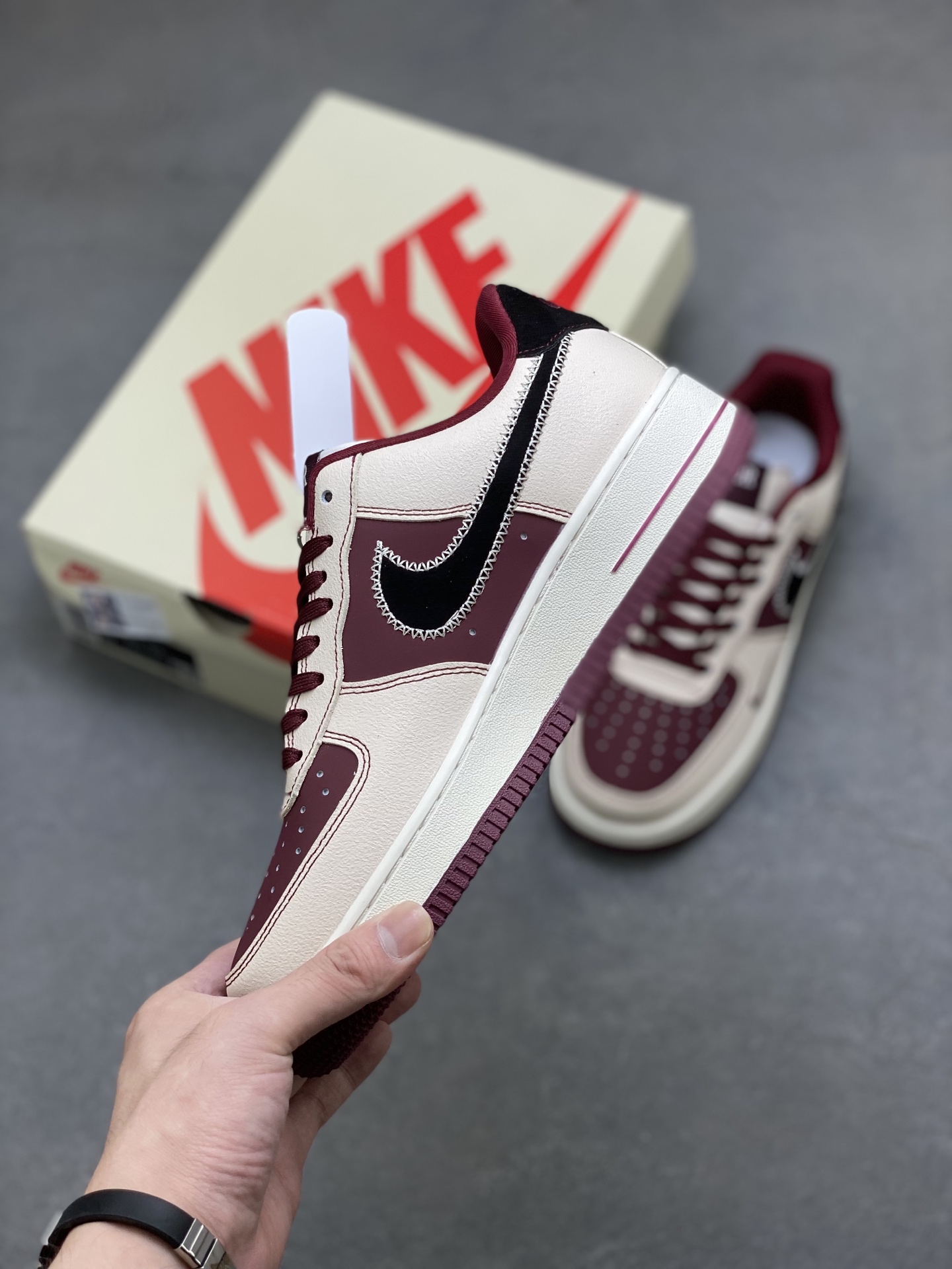 Nike Air Force 1 '07 Low Burgundy Sneakers Designer Collaboration 4 i1753545883375 9445 0 2
