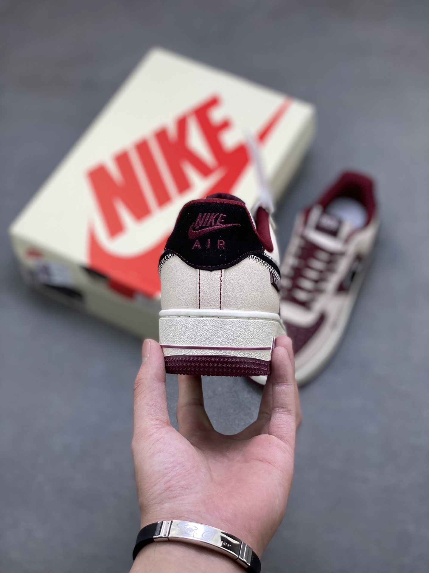 Nike Air Force 1 '07 Low Burgundy Sneakers Designer Collaboration 5 i1753545883602 2046 0 3