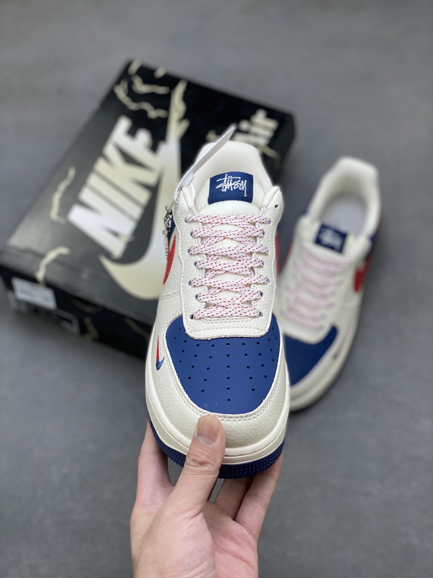 Nike Air Force 1 '07 Low Stüssy Collab Sneakers - Limited Edition 3 i1753546080401 6205 0 1
