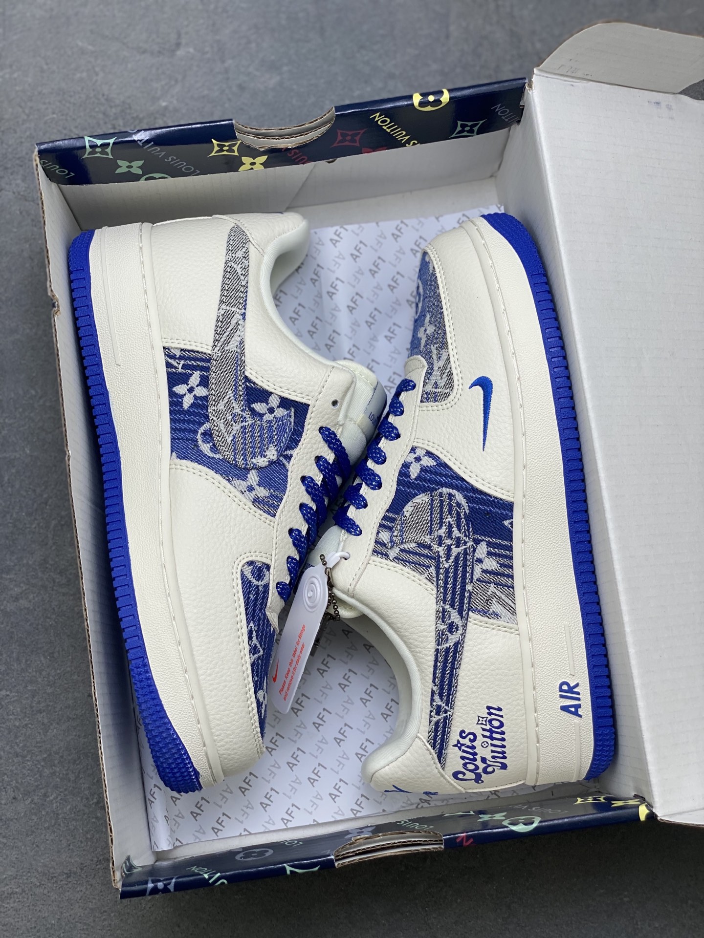 Nike Air Force 1 '07 Low Louis Vuitton Edition Sneakers - Limited Release 10 i1753546111114 6664 0 8