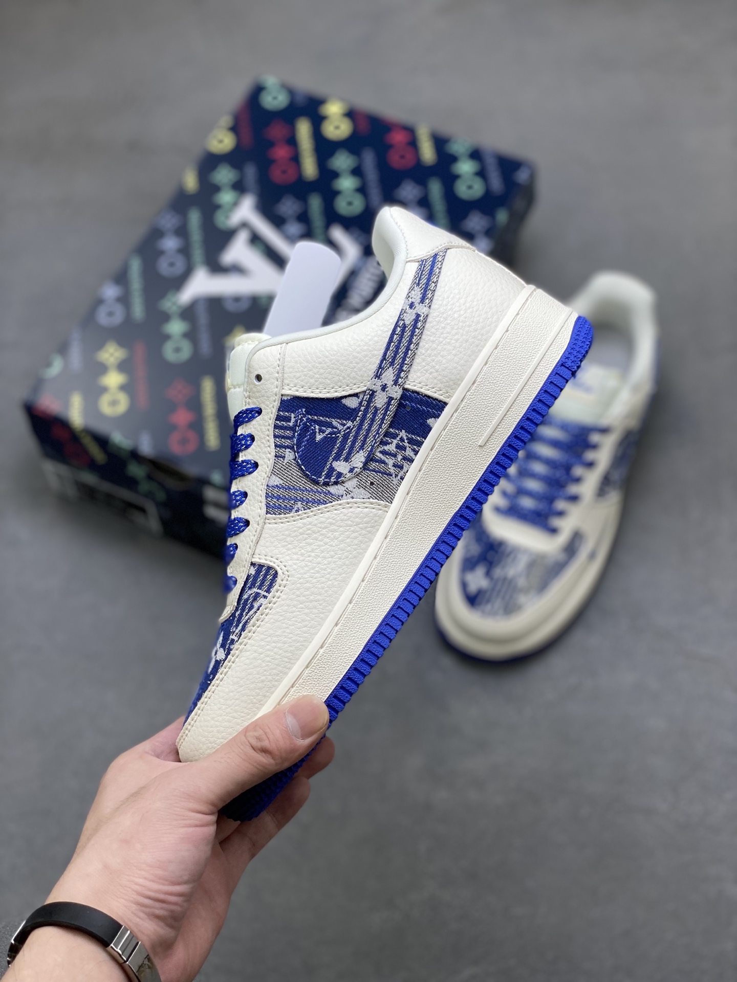 Nike Air Force 1 '07 Low Louis Vuitton Edition Sneakers - Limited Release 4 i1753546112574 4450 0 2