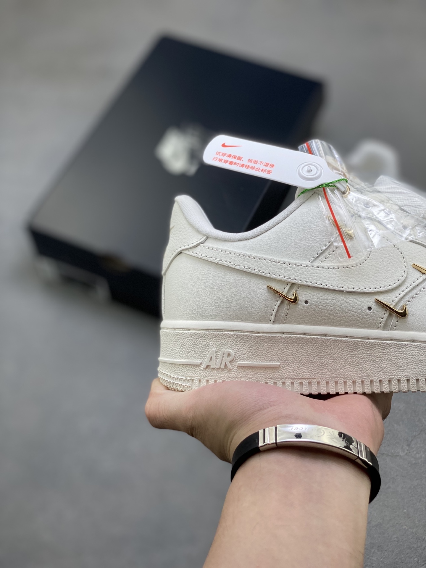 Nike Air Force 1 '07 Low Cream White/Gold Hook Casual Sneakers FV3654-111 6 i1753633728042 7649 0 4