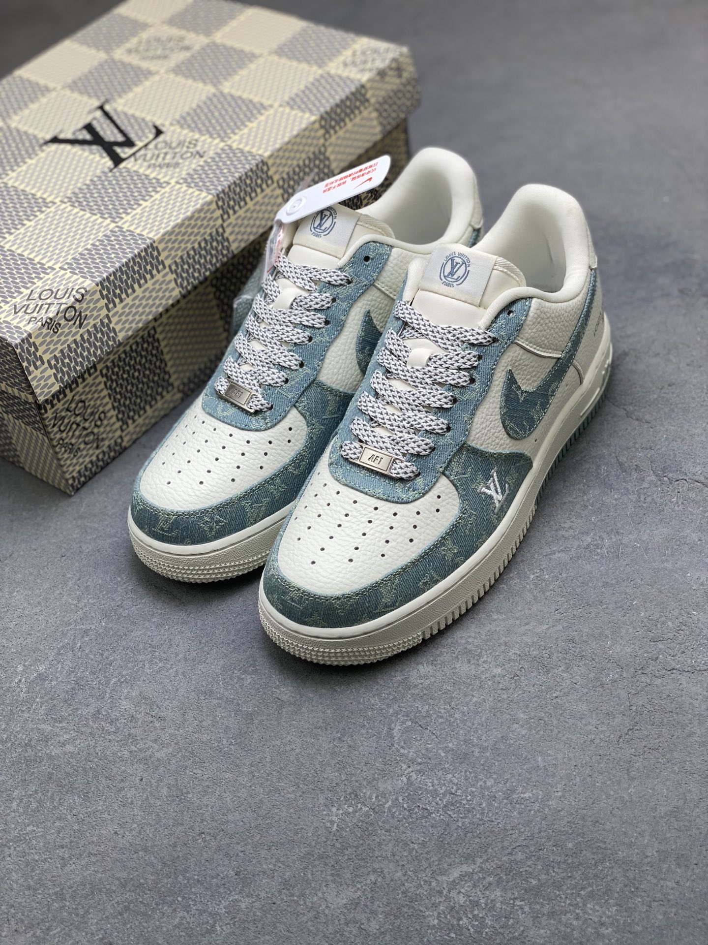 Nike Air Force 1 '07 Low Louis Vuitton Custom Sneakers Limited Edition 9 i1753718498043 1313 0 7