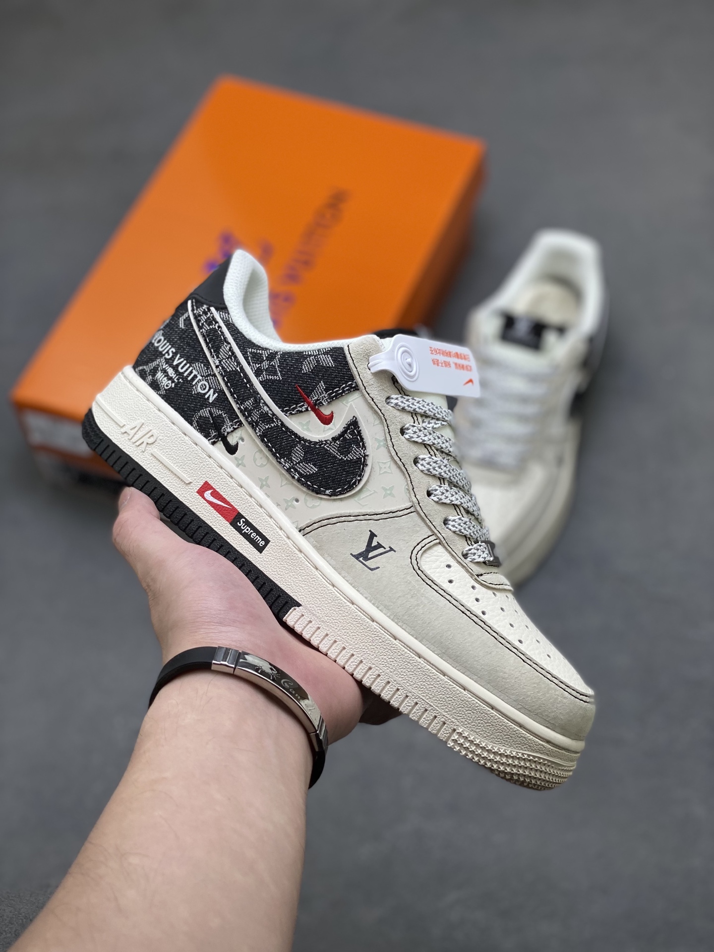 Nike Air Force 1 '07 Low Custom Sneakers - Limited Edition Design 2 i1753718615961 8250 0 0