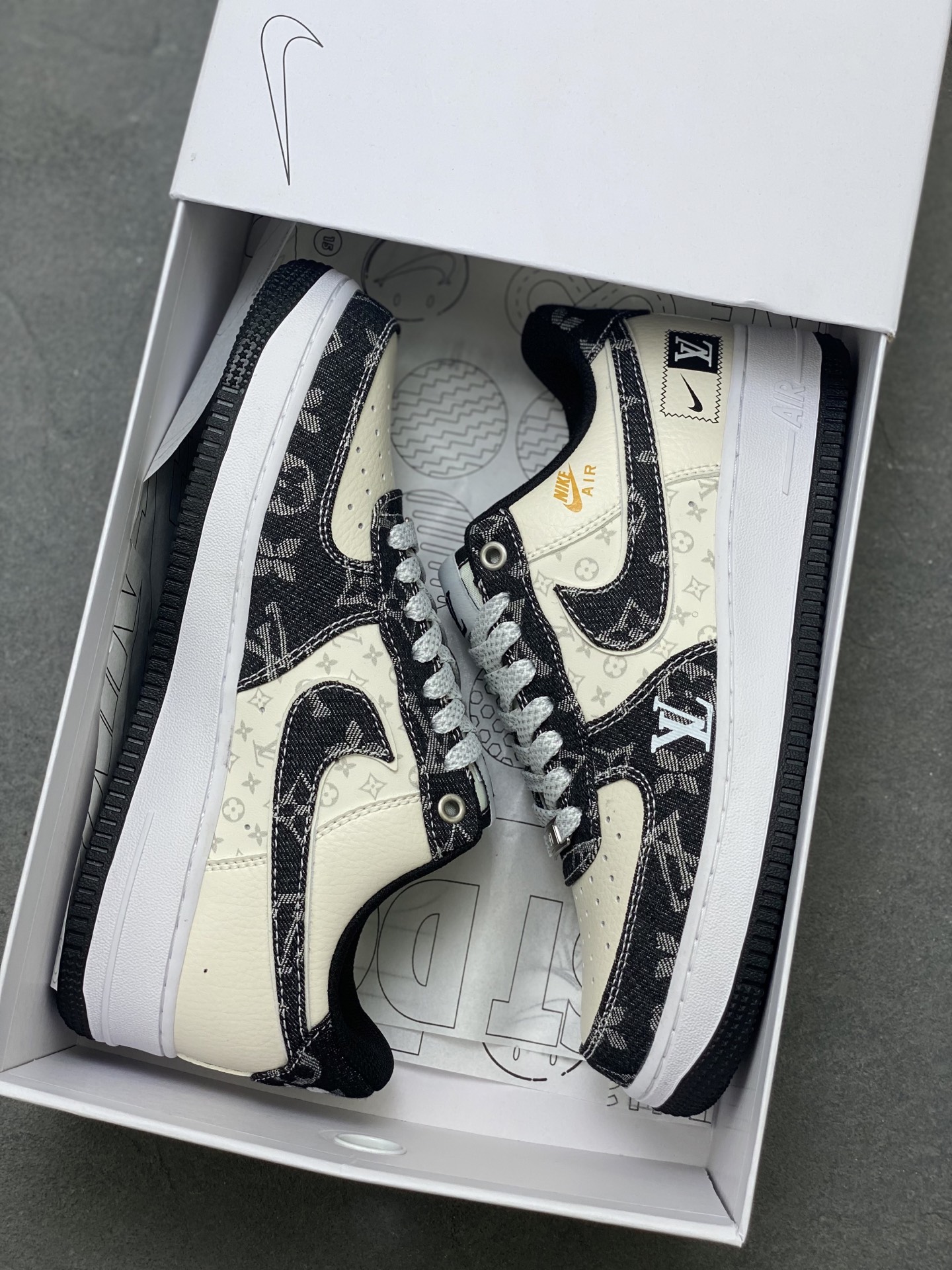 Nike Air Force 1 '07 Low Sneakers - Limited Edition, Louis Vuitton Design 10 i1753891339344 652 0 8
