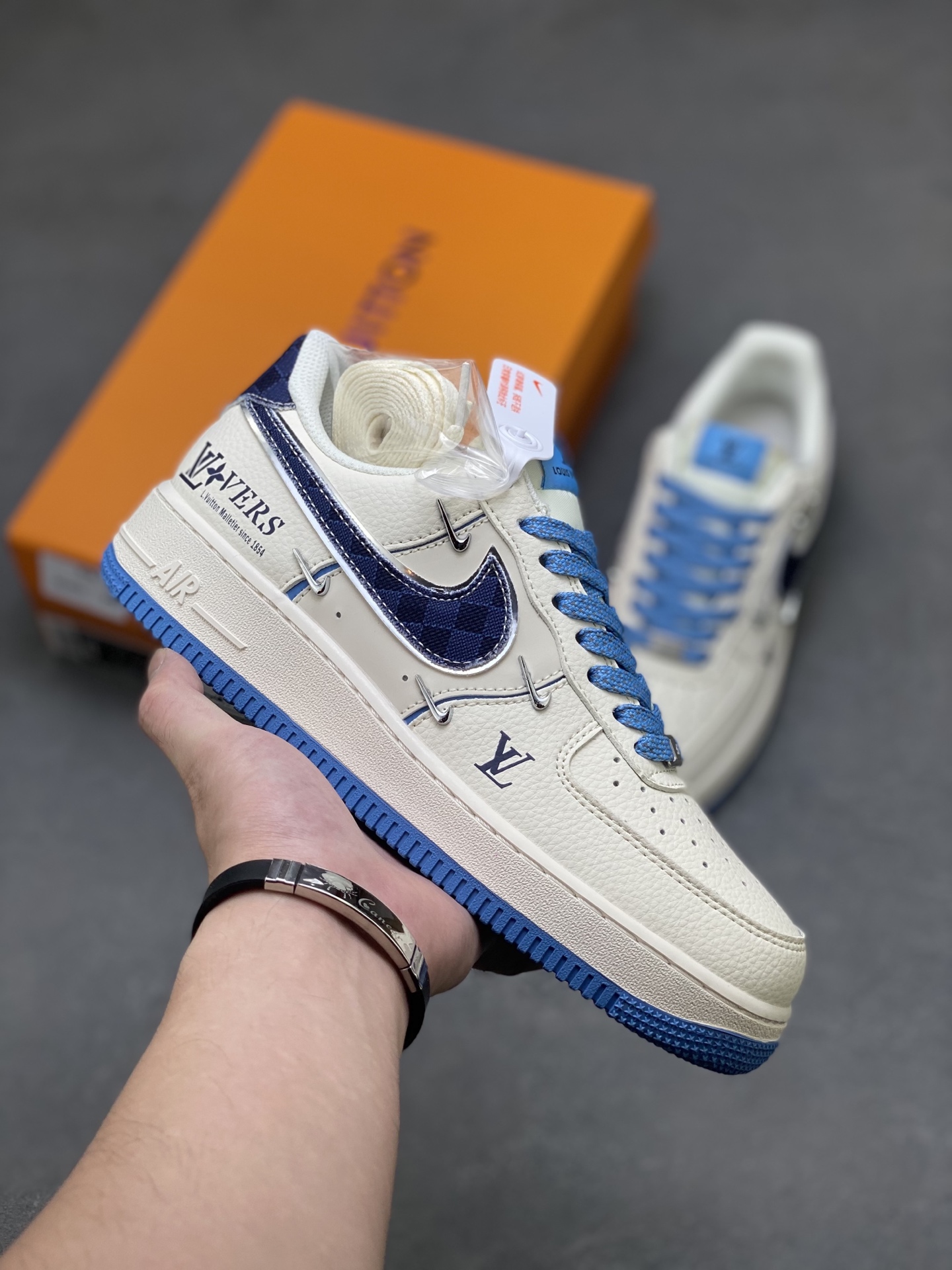 Nike Air Force 1 '07 Low Louis Vuitton Custom Sneakers - Limited Edition 2 i1753977683087 9930 0 0