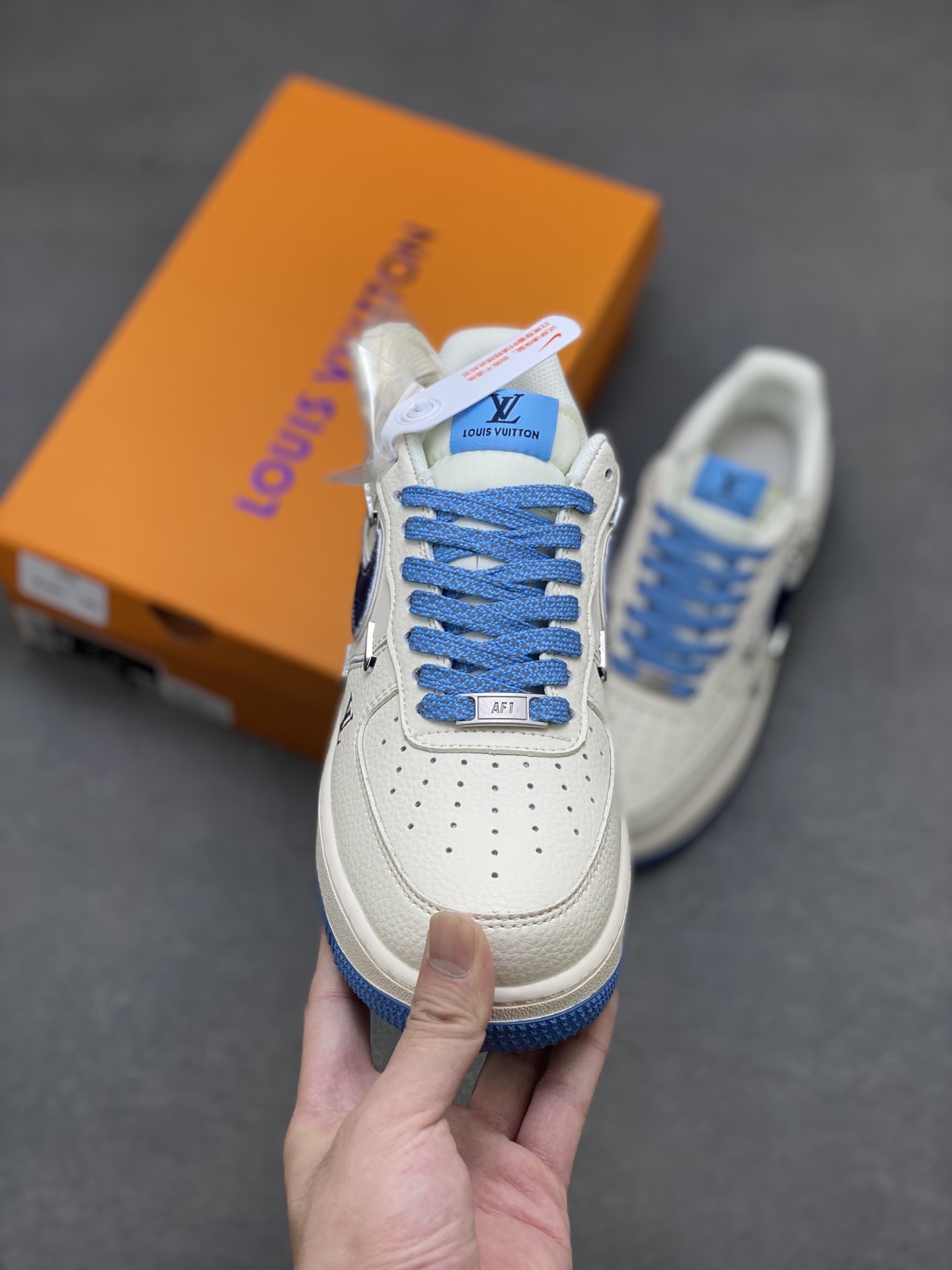 Nike Air Force 1 '07 Low Louis Vuitton Custom Sneakers - Limited Edition 3 i1753977683429 1802 0 1