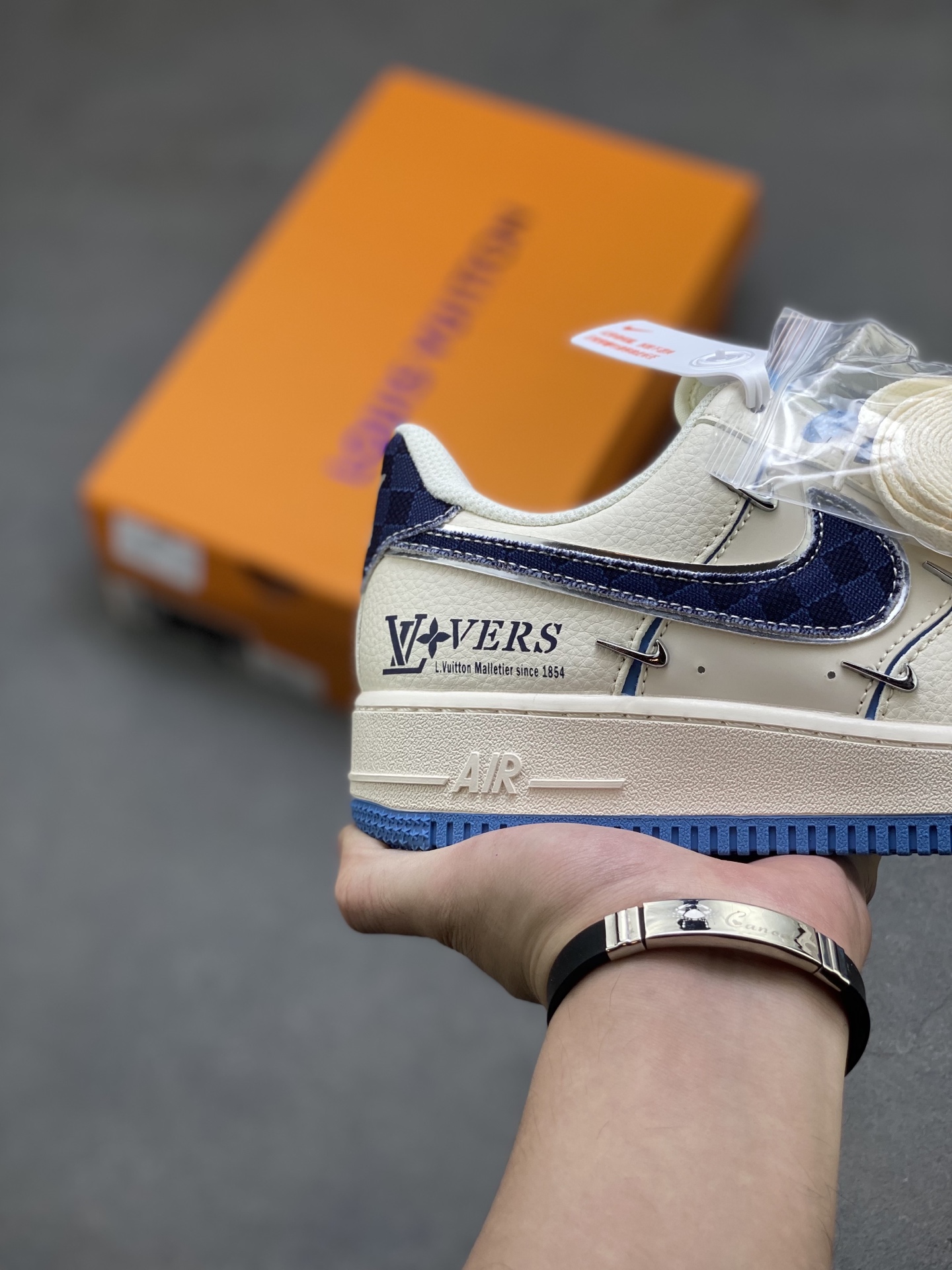 Nike Air Force 1 '07 Low Louis Vuitton Custom Sneakers - Limited Edition 6 i1753977695019 3460 0 4
