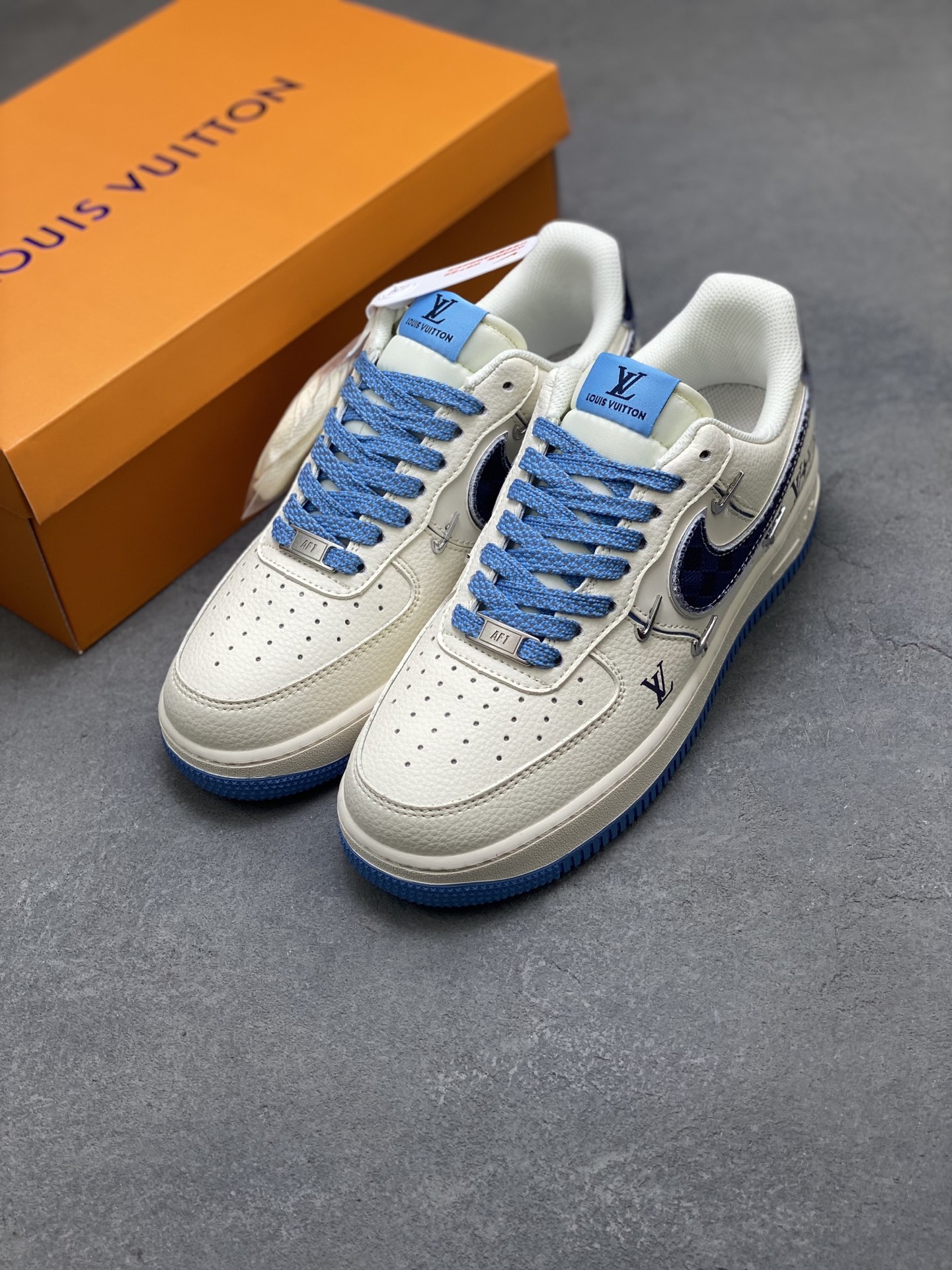 Nike Air Force 1 '07 Low Louis Vuitton Custom Sneakers - Limited Edition 9 i1753977695223 5830 0 7