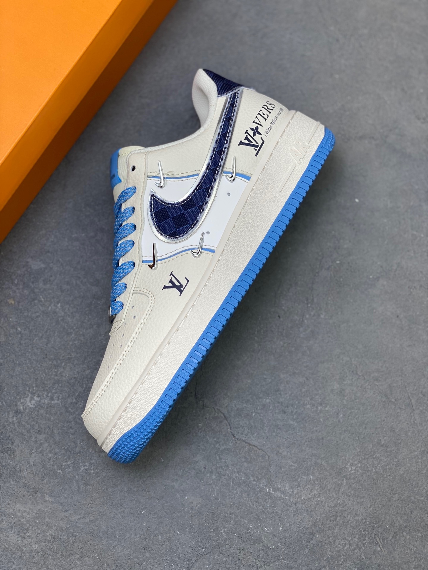 Nike Air Force 1 '07 Low Louis Vuitton Custom Sneakers - Limited Edition 8 i1753977726398 890