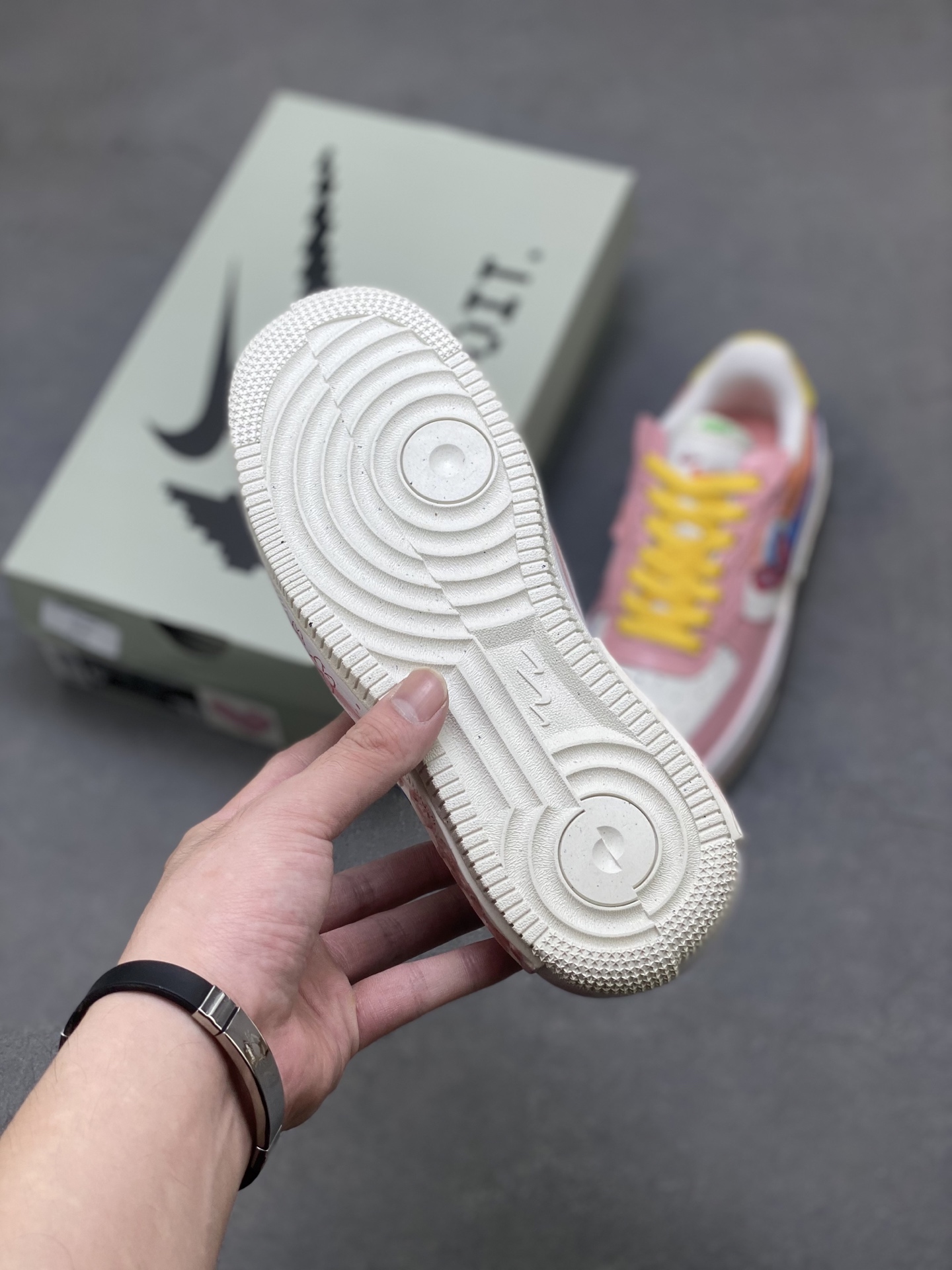 Nike Air Force 1 '07 Low Sneakers Pink Butterfly Design - Limited Edition 7 i1754150565280 8935 0 5