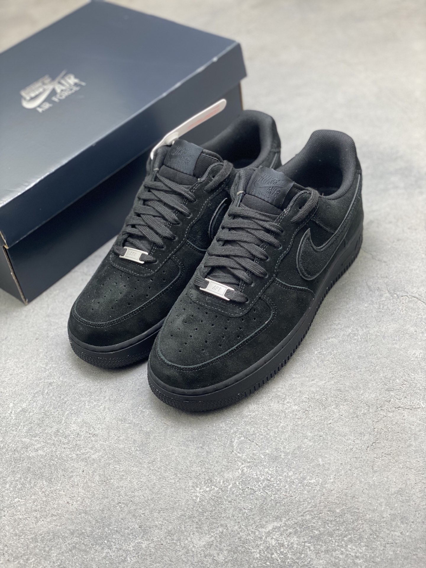 Nike Air Force 1 '07 Low Black Suede HQ1966-002 Limited Edition Sneakers 9 i1754150651715 110 0 7