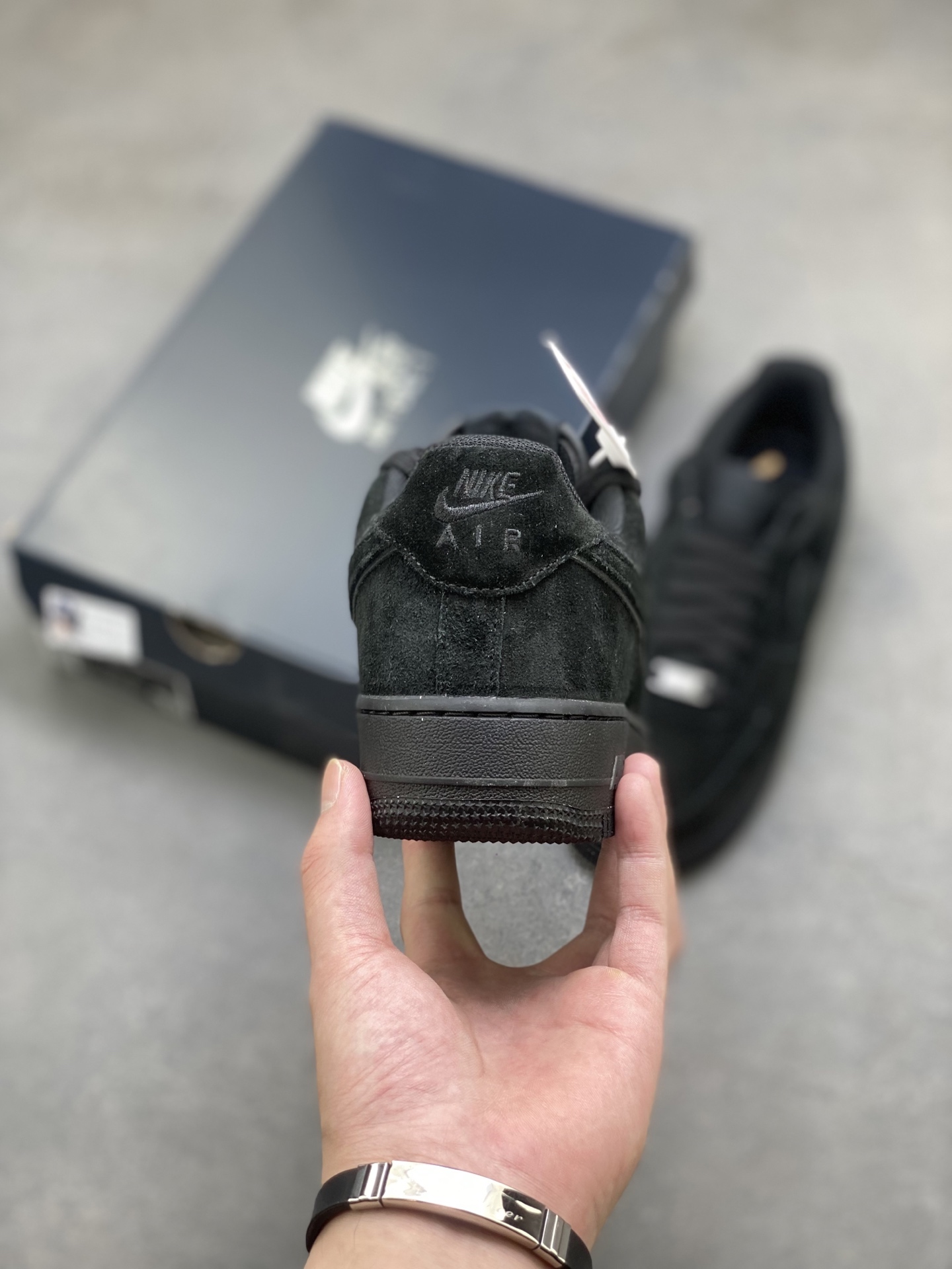 Nike Air Force 1 '07 Low Black Suede HQ1966-002 Limited Edition Sneakers 5 i1754150656097 6619 0 3