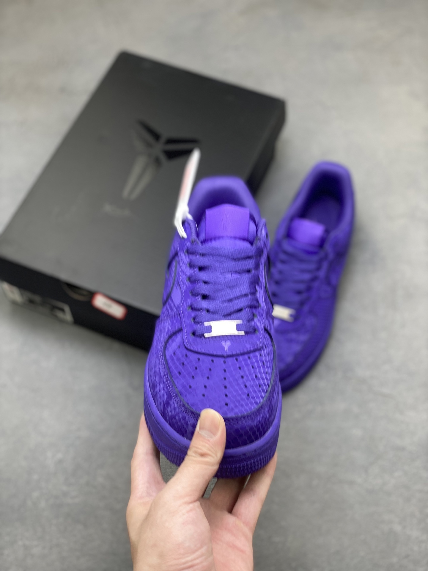 Nike Air Force 1 '07 Low Purple Snakeskin Limited Edition Athletic Shoes 3 i1754150802928 8643 0 1