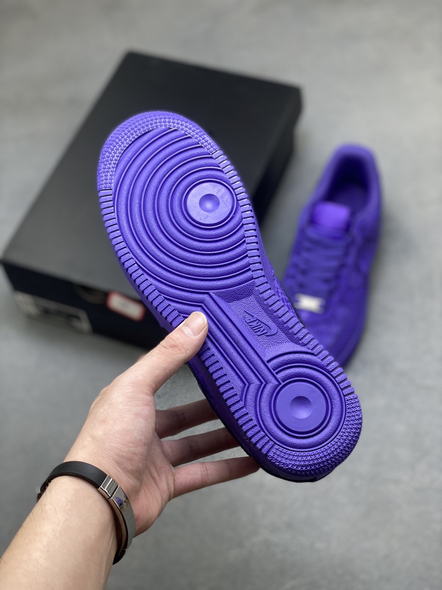Nike Air Force 1 '07 Low Purple Snakeskin Limited Edition Athletic Shoes 7 i1754150804867 1005 0 5