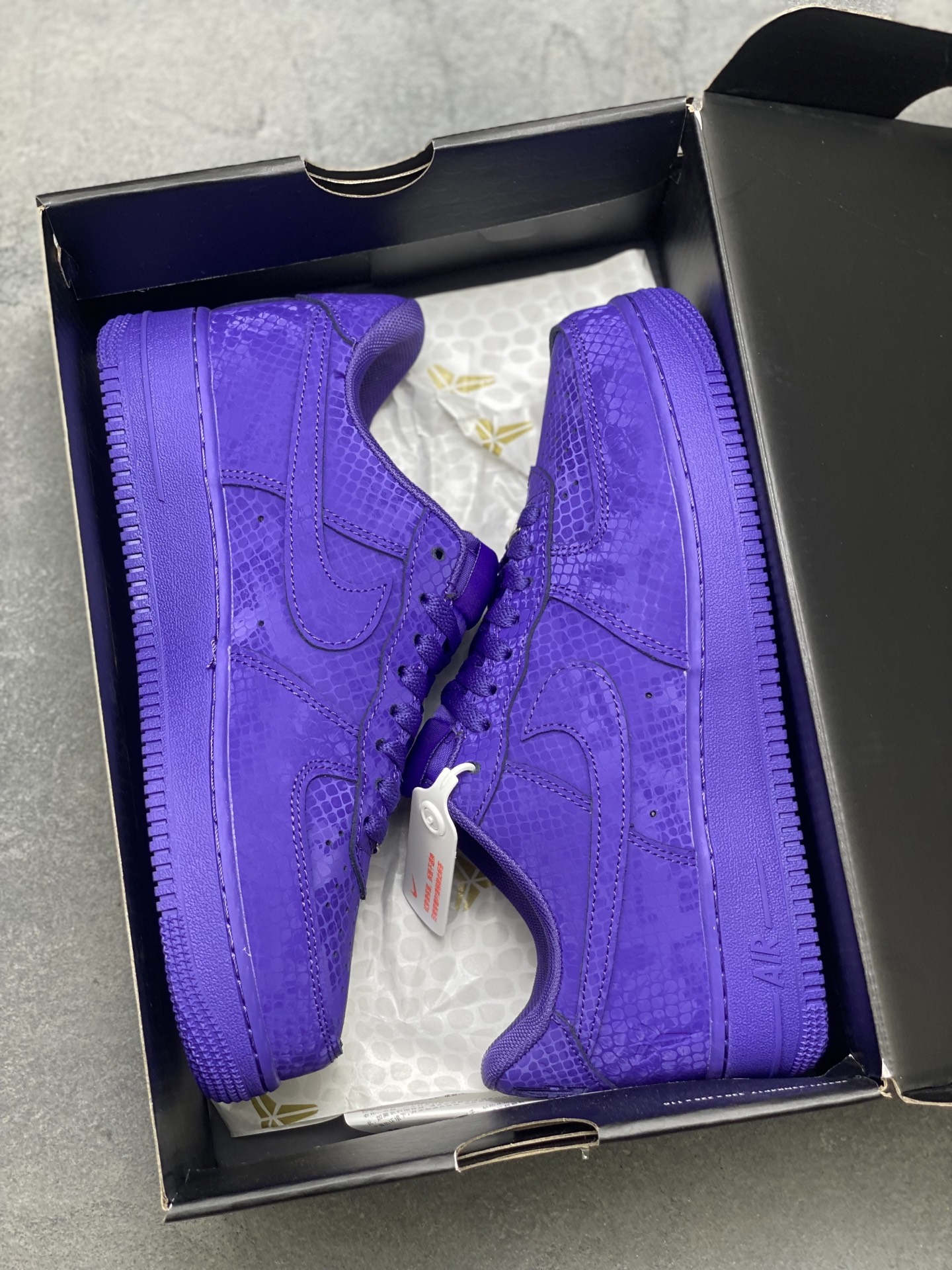 Nike Air Force 1 '07 Low Purple Snakeskin Limited Edition Athletic Shoes 10 i1754150804915 8544 0 8