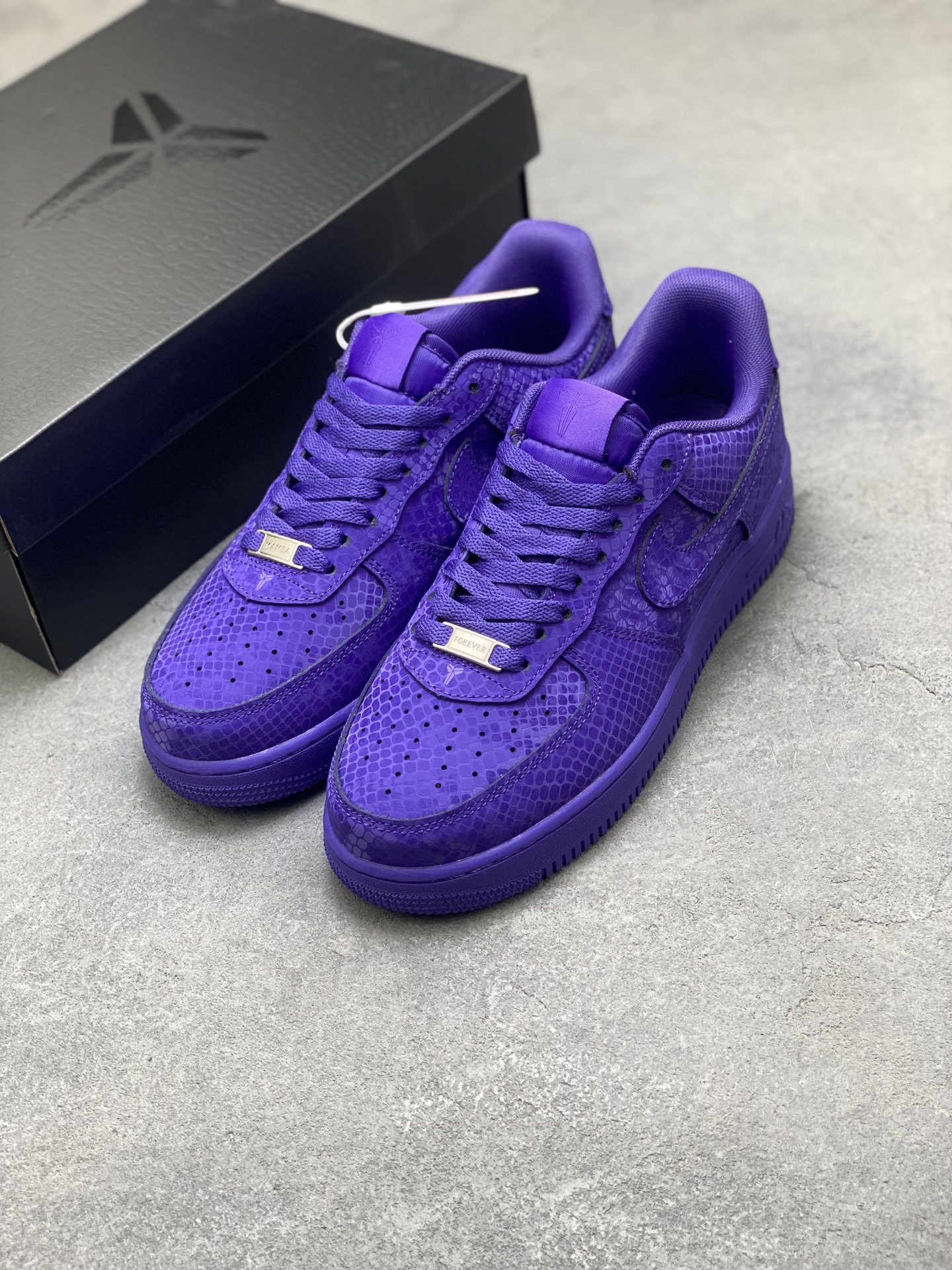 Nike Air Force 1 '07 Low Purple Snakeskin Limited Edition Athletic Shoes 9 i1754150804936 8527 0 7
