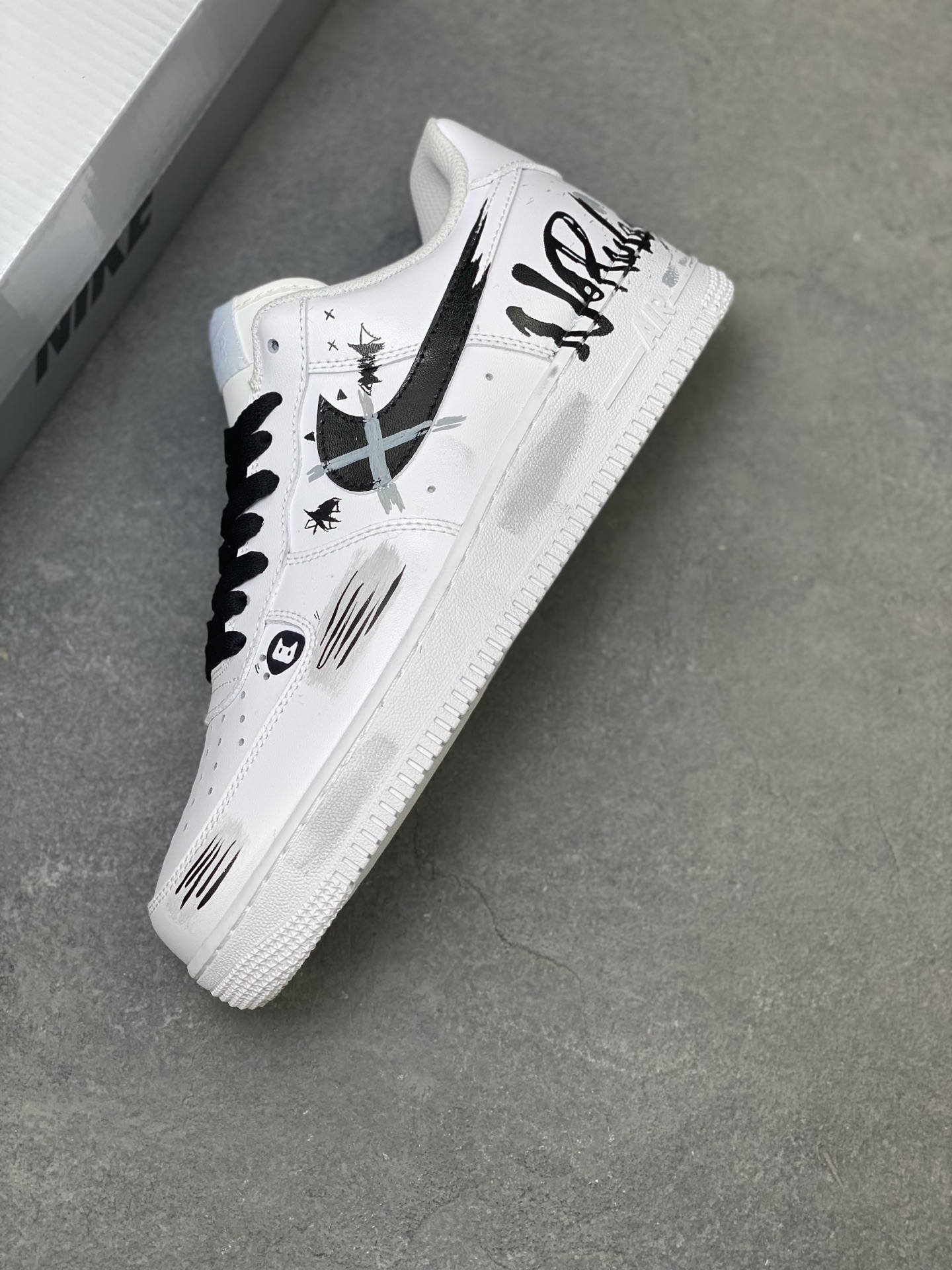 Nike Air Force 1 '07 Low White/Black Casual Sneakers CW2288-111 Limited Edition 8 i1754323736573 7461 0 6