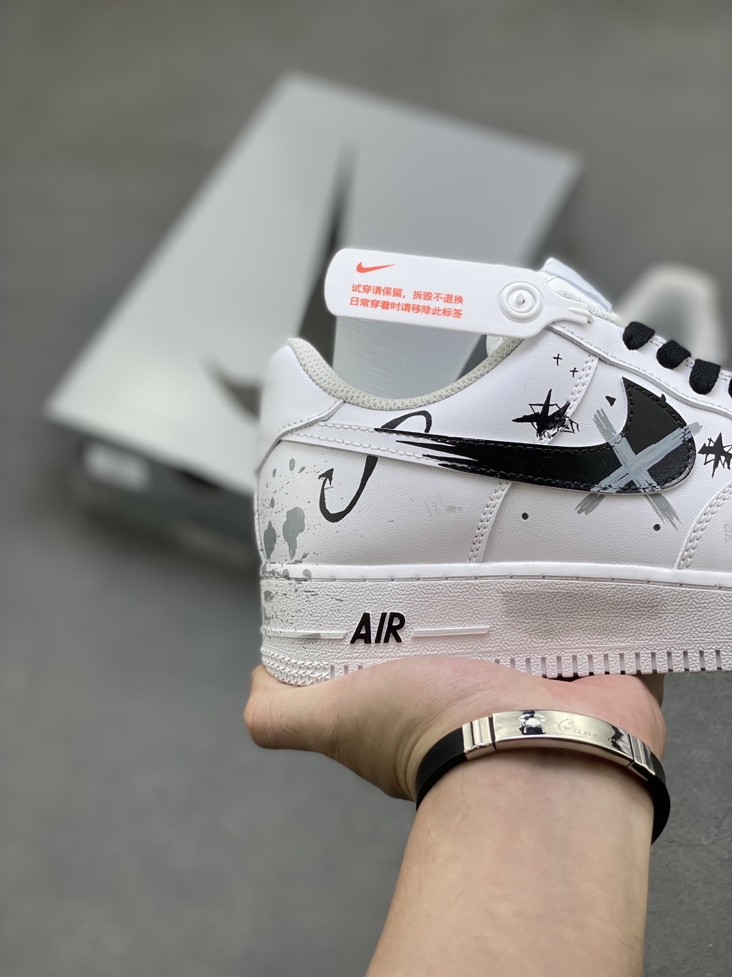 Nike Air Force 1 '07 Low White/Black Casual Sneakers CW2288-111 Limited Edition 6 i1754323737185 1723 0 4