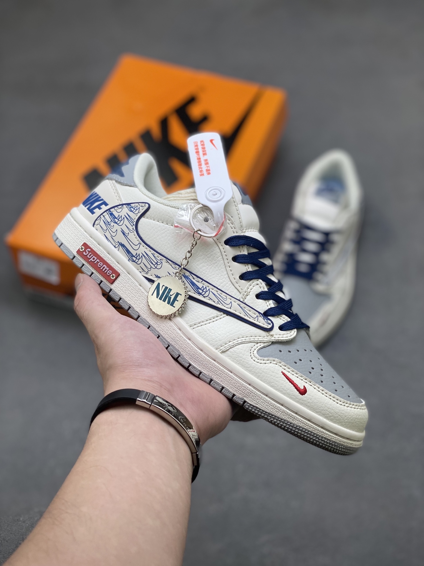 Nike Air Jordan 1 Low Travis Scott DIY Custom Sneakers - Perfect Quality 1 i1754324040815 5131 0 0