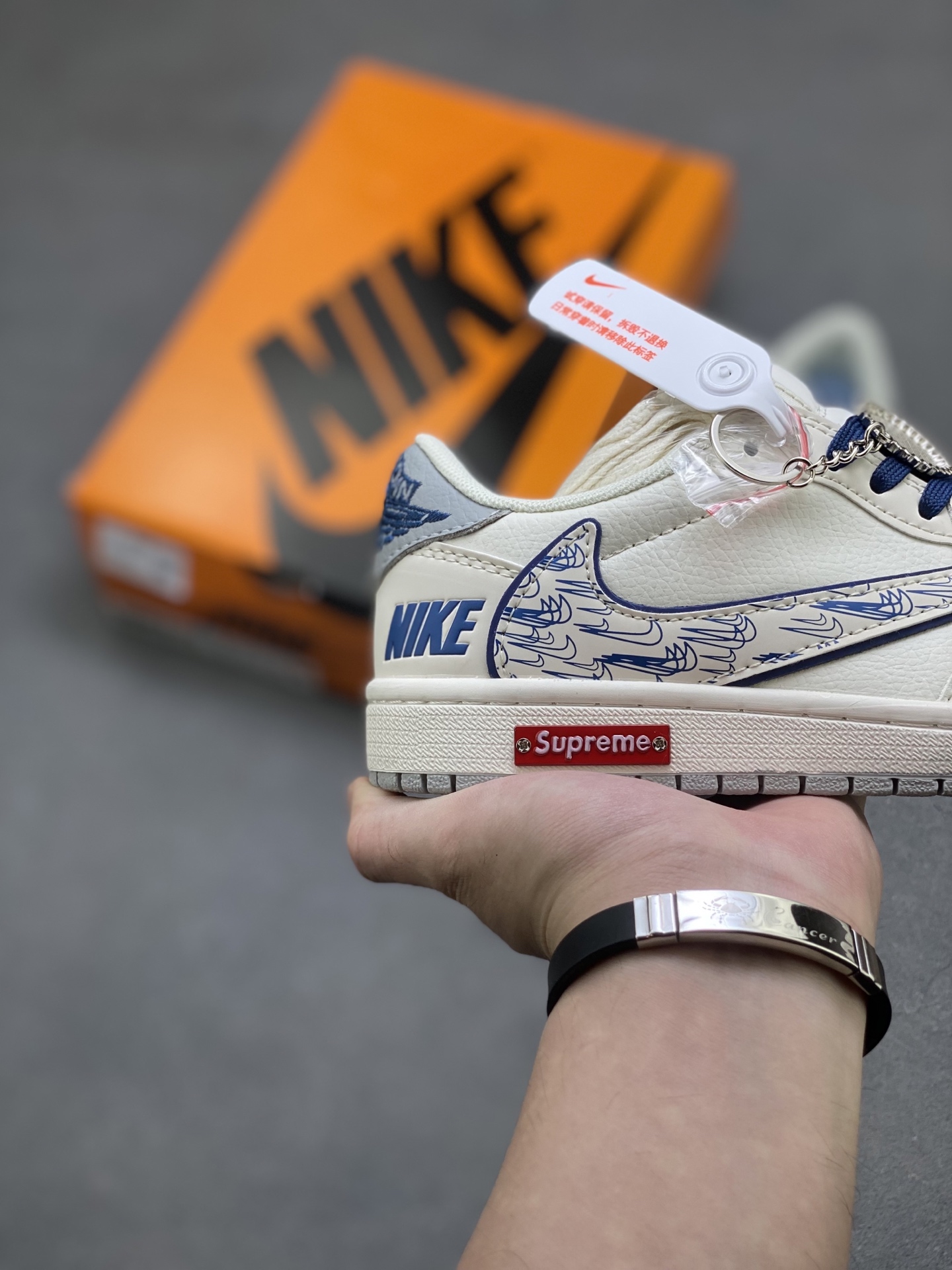 Nike Air Jordan 1 Low Travis Scott DIY Custom Sneakers - Perfect Quality 5 i1754324041749 6875 0 4