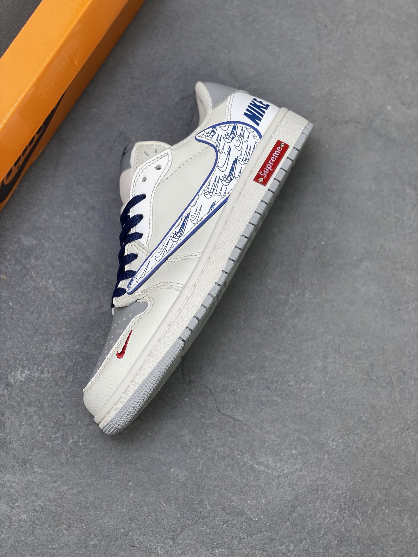 Nike Air Jordan 1 Low Travis Scott DIY Custom Sneakers - Perfect Quality 7 i1754324043398 8739 0 6